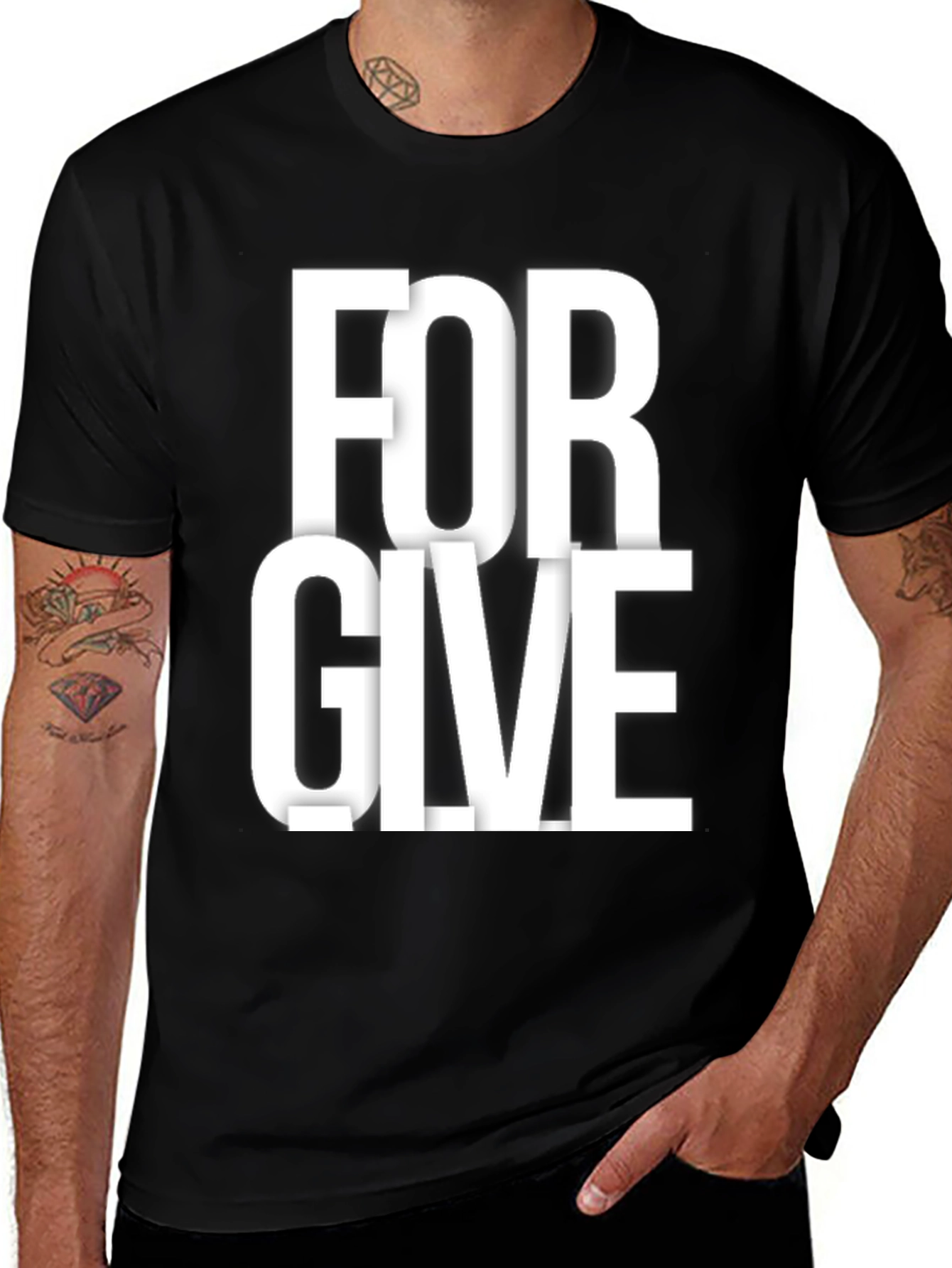 Forgive Graphic Tee - Trendy Comfort