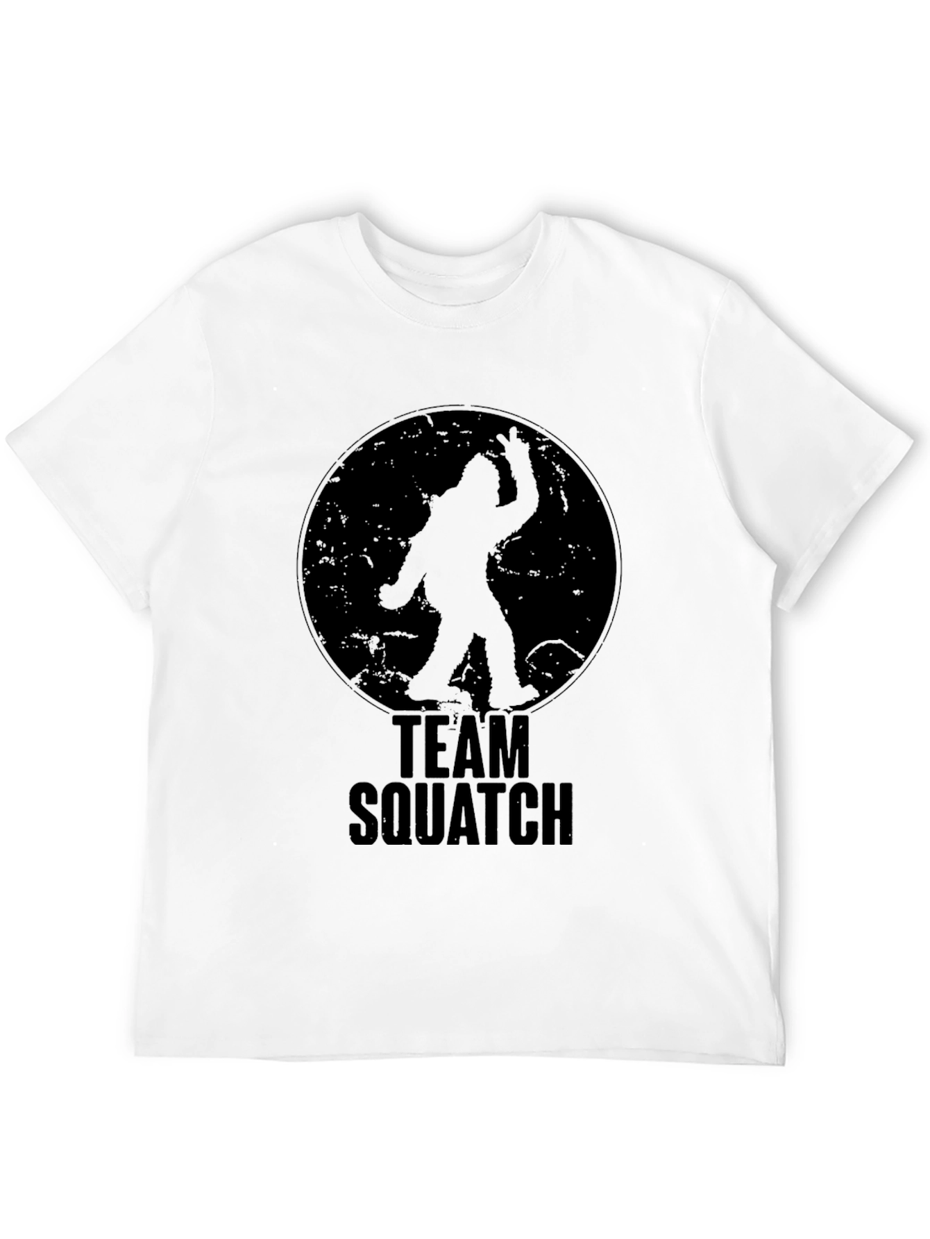 Team Squatch T-Shirt - Bigfoot Silhouette Tee