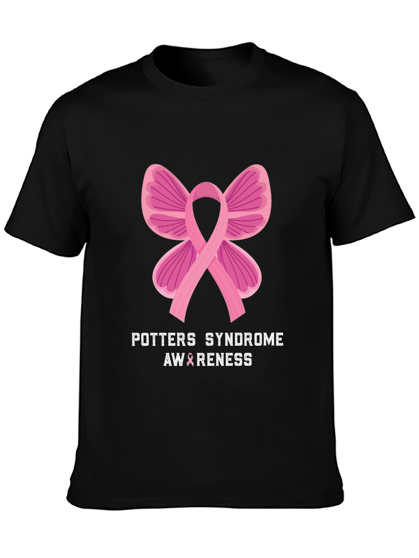 Potters Syndrome Awareness Ribbon T-Shirt
