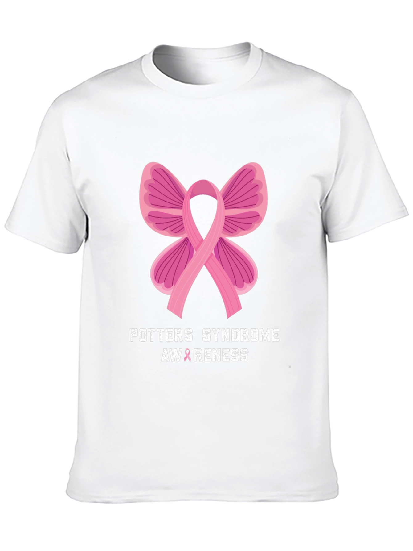 Potters Syndrome Awareness Ribbon T-Shirt