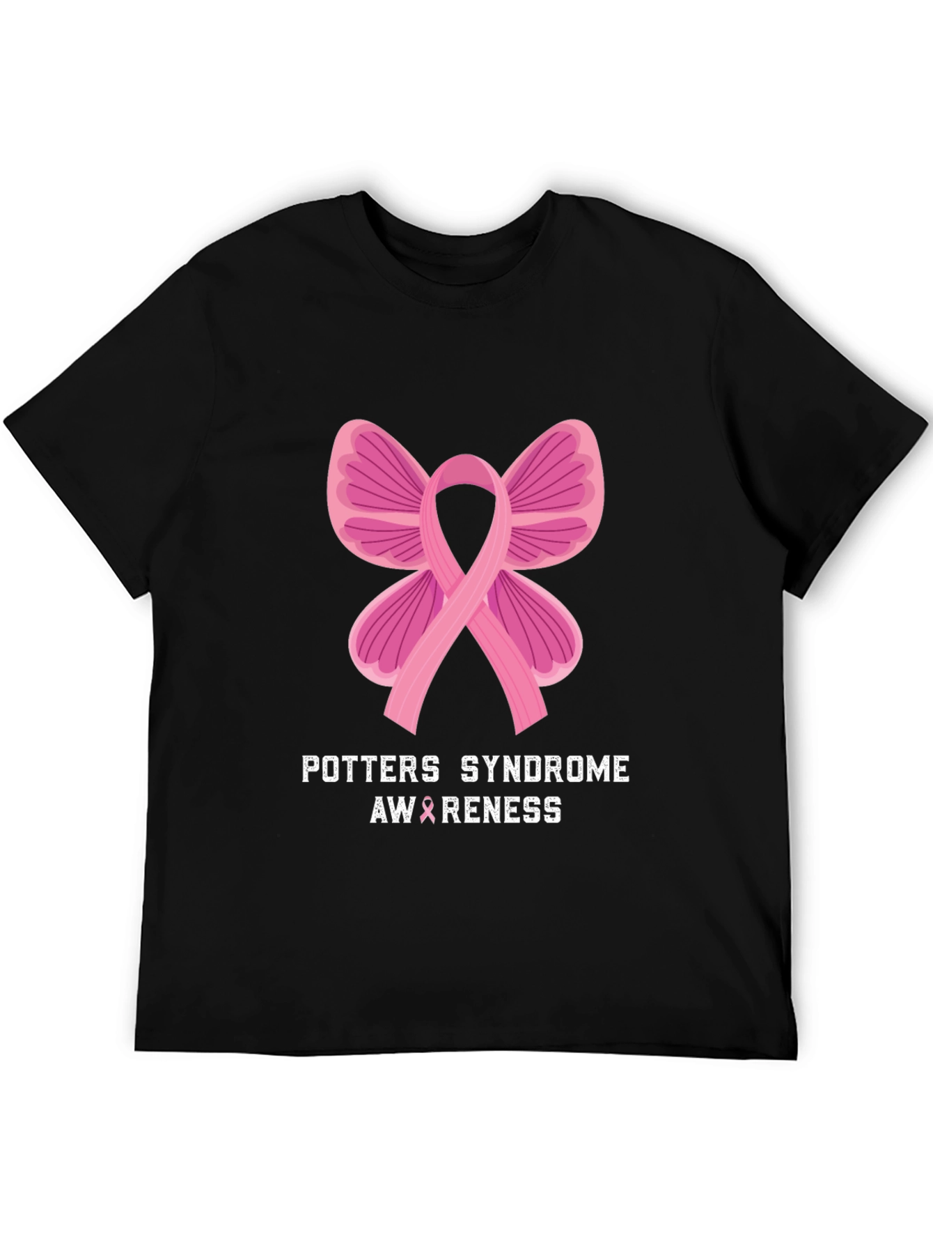Potters Syndrome Awareness Ribbon T-Shirt