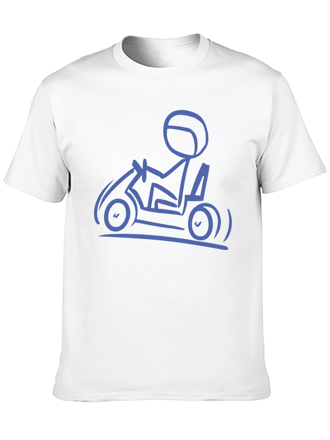 Go-Kart Enthusiast Graphic Tee - Black