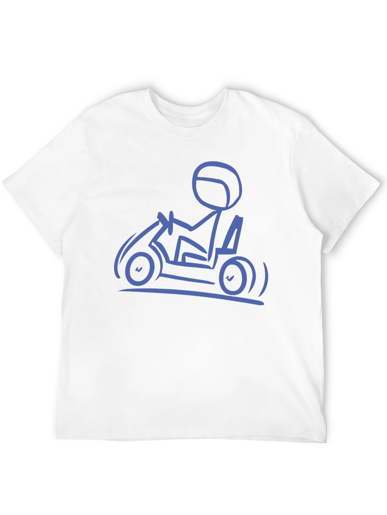 Go-Kart Enthusiast Graphic Tee - Black