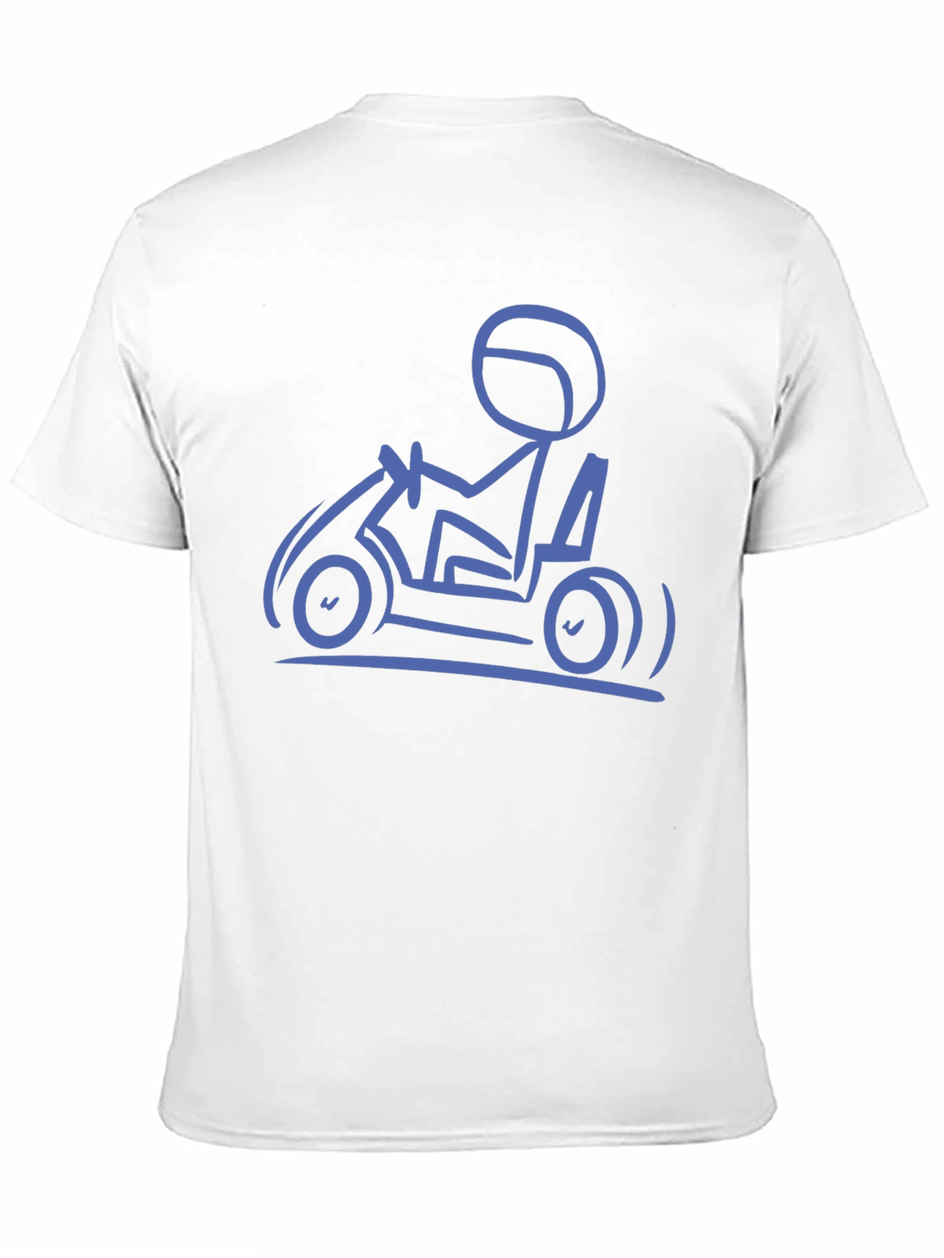 Go-Kart Enthusiast Graphic Tee - Black