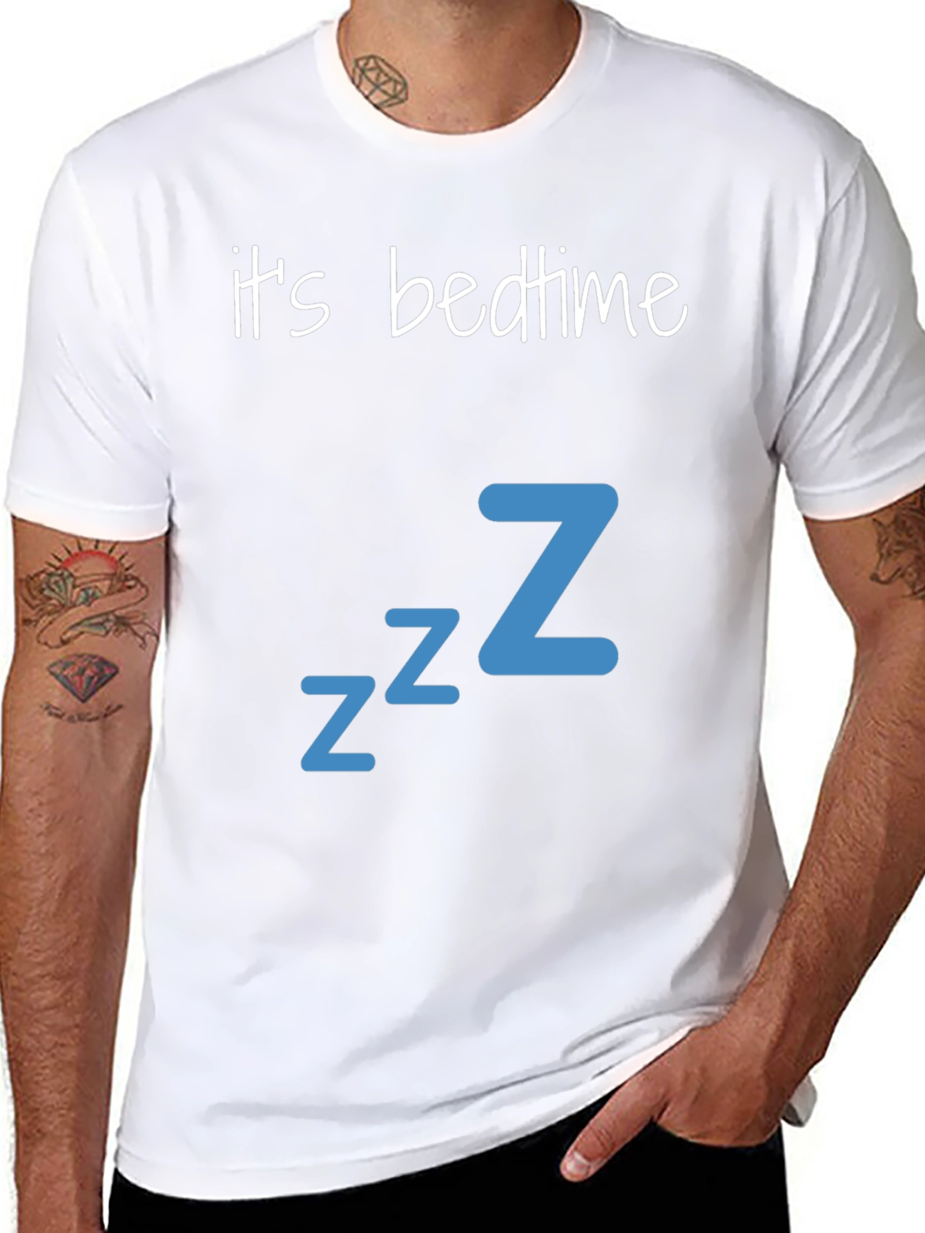 Its Bedtime T-Shirt - Sleepy Z Design