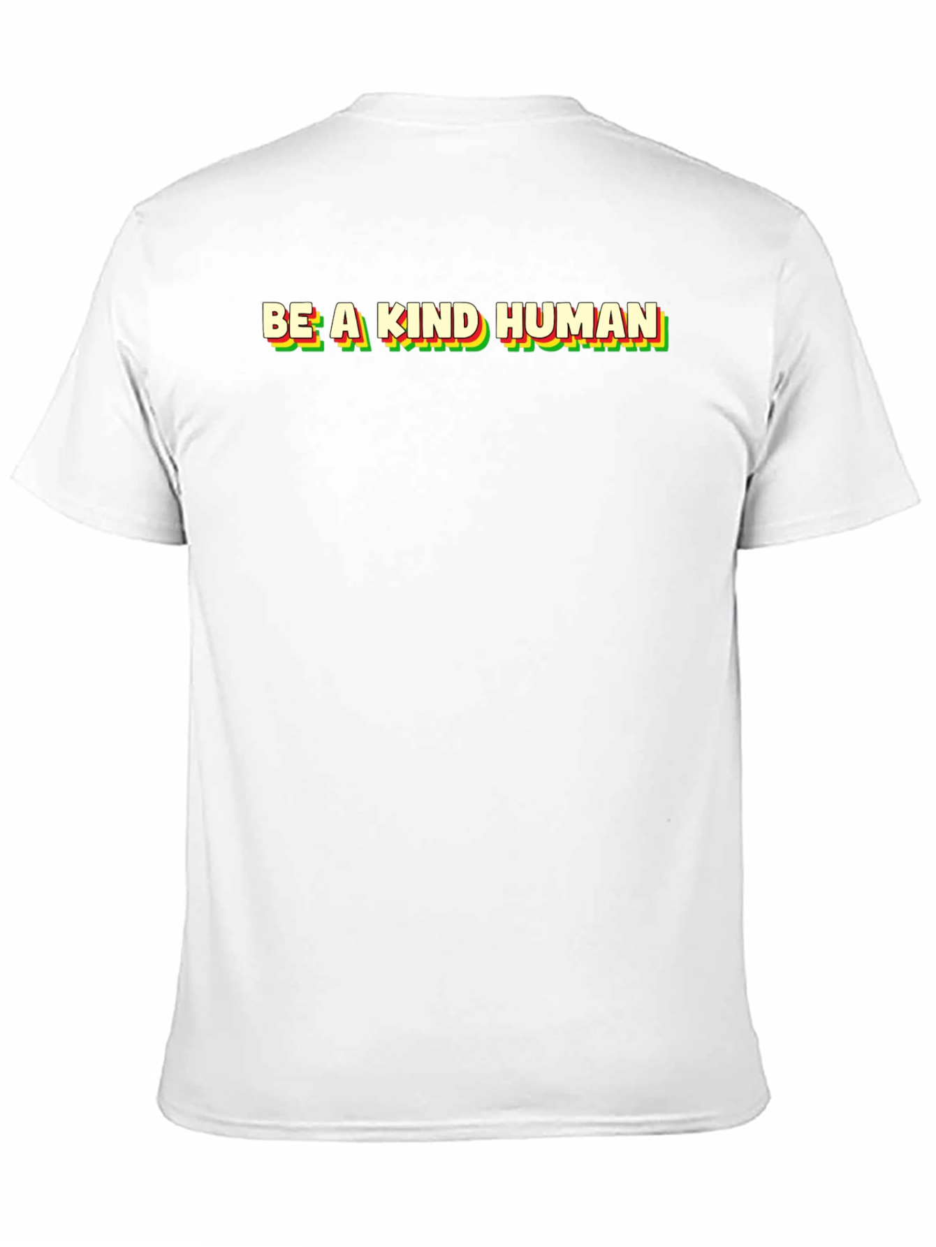 Be A Kind Human Graphic Tee - Black
