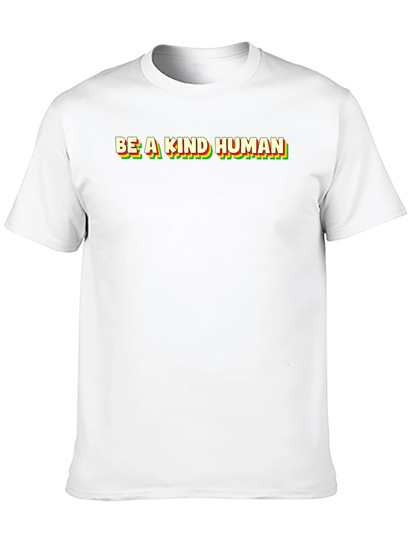 Be A Kind Human Graphic Tee - Black