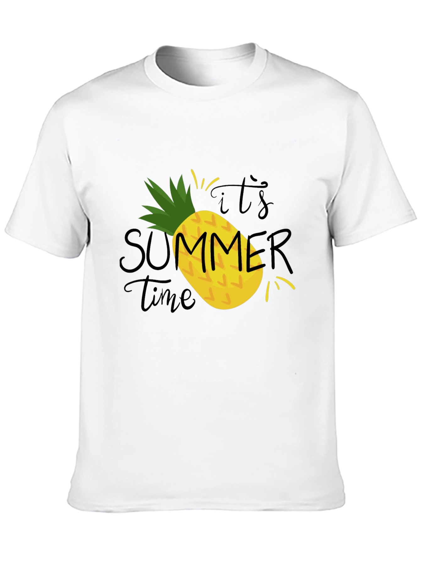 Summer Pineapple T-Shirt - Tropical Holiday Vibes