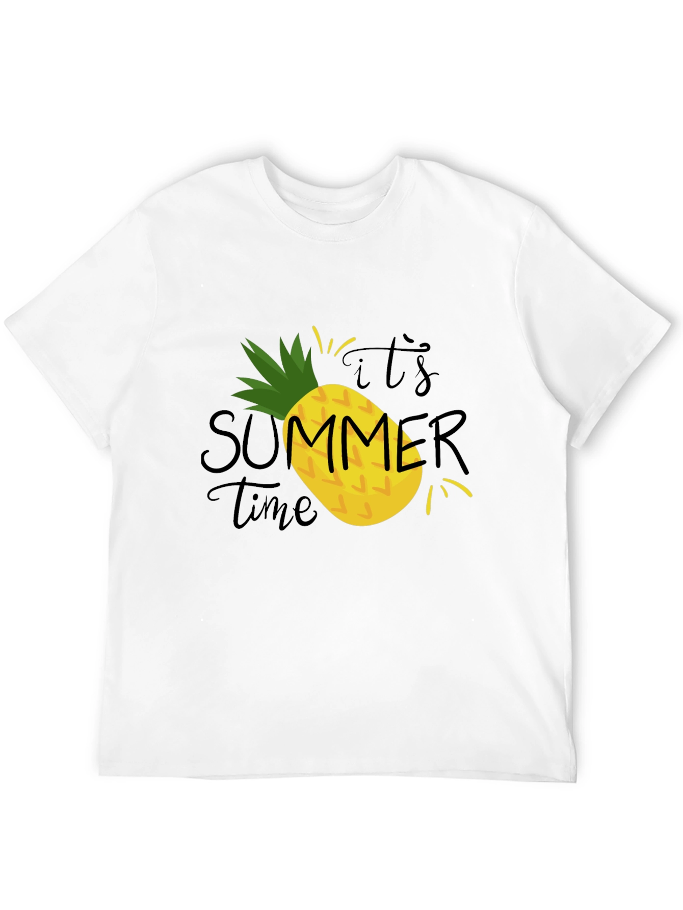Summer Pineapple T-Shirt - Tropical Holiday Vibes