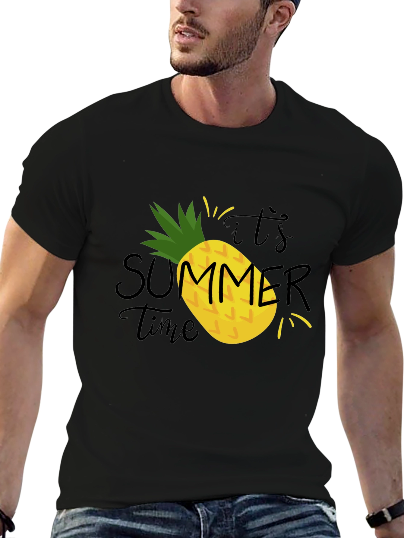 Summer Pineapple T-Shirt - Tropical Holiday Vibes