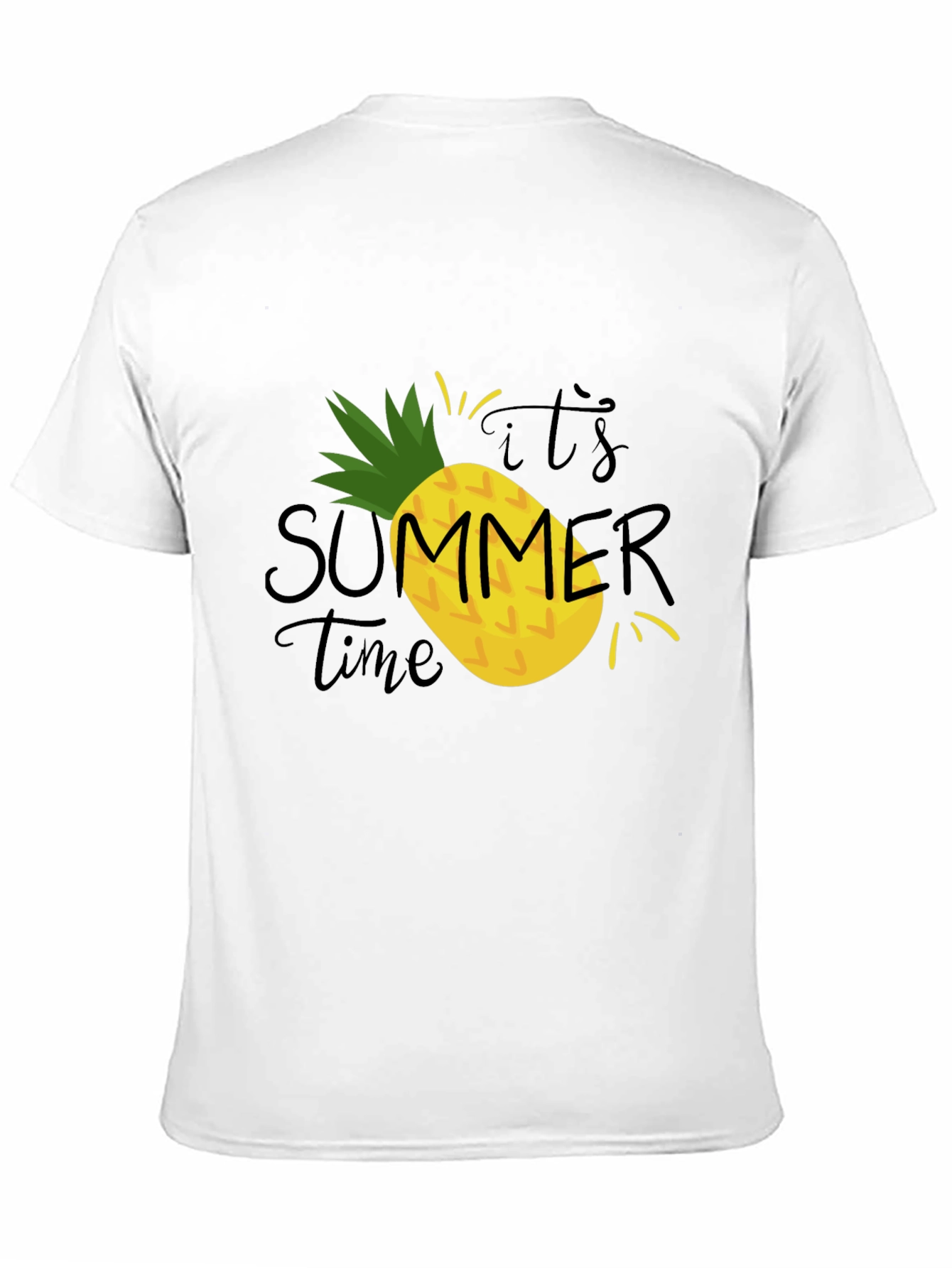Summer Pineapple T-Shirt - Tropical Holiday Vibes