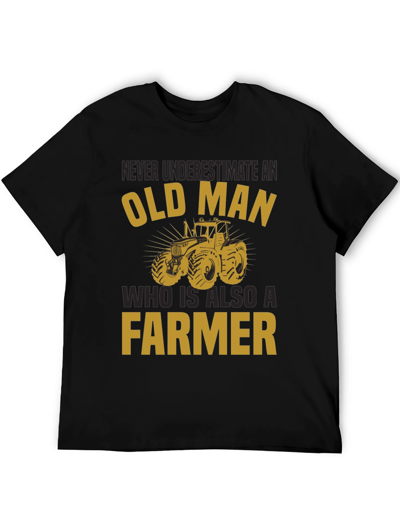 Old Man Farmer T-Shirt