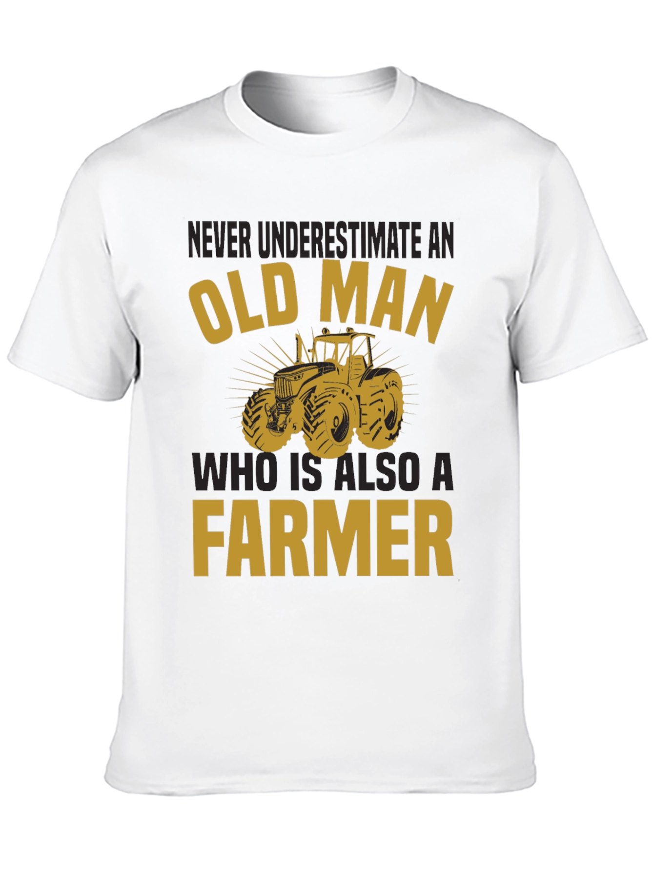 Old Man Farmer T-Shirt