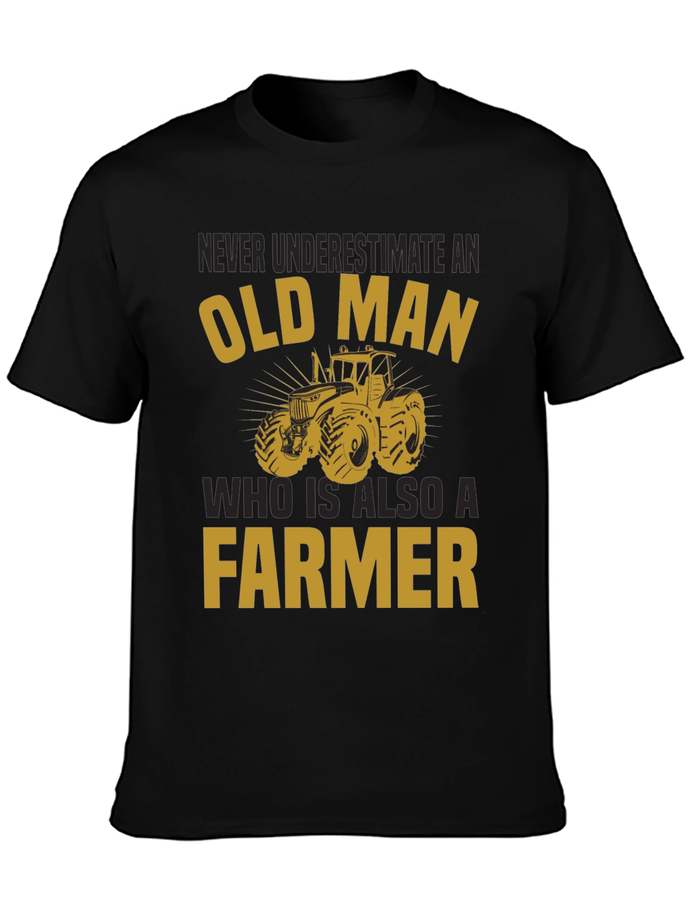 Old Man Farmer T-Shirt