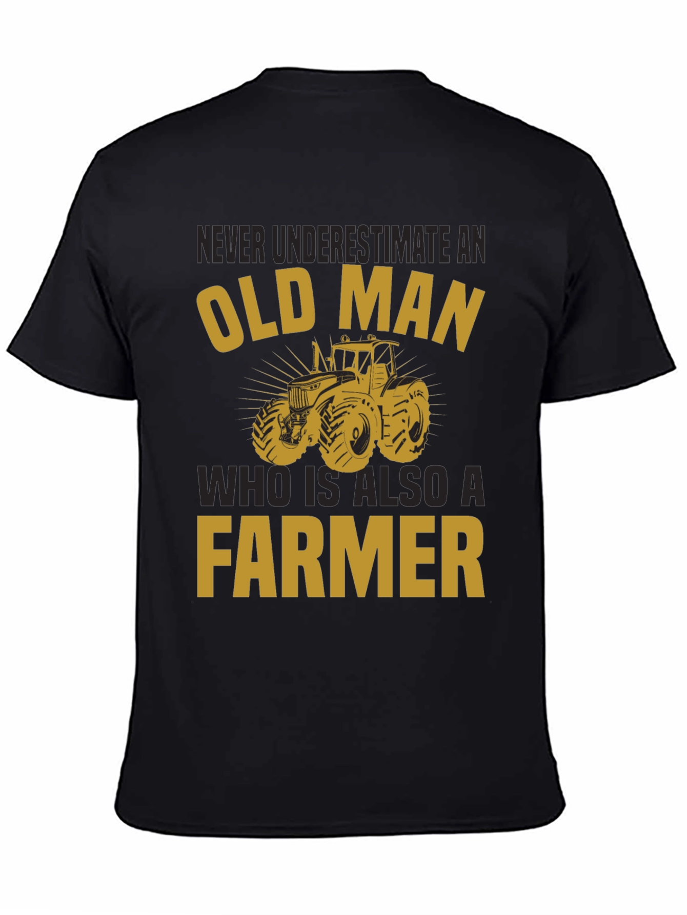 Old Man Farmer T-Shirt