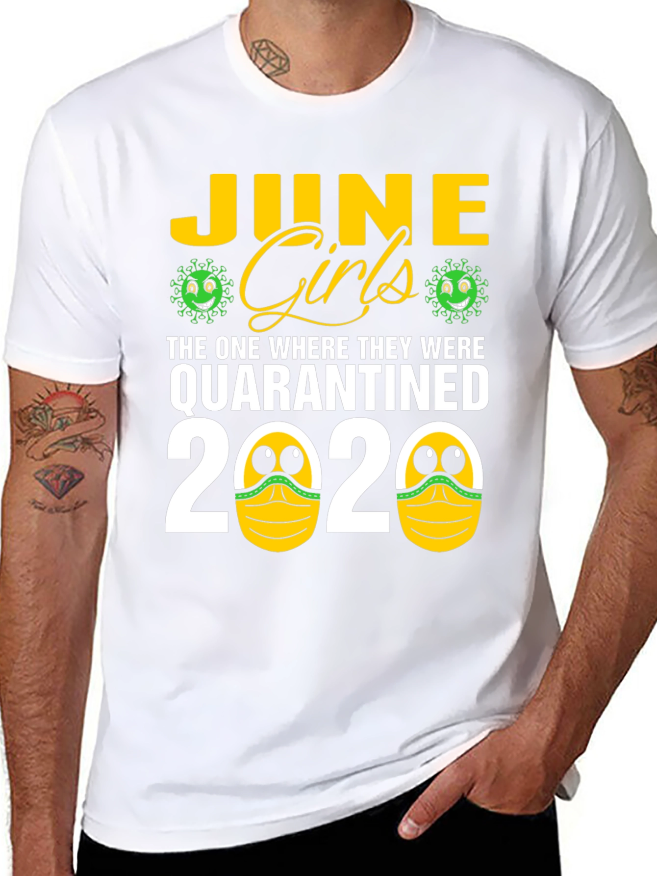 June Girls Quarantined 2020 T-Shirt