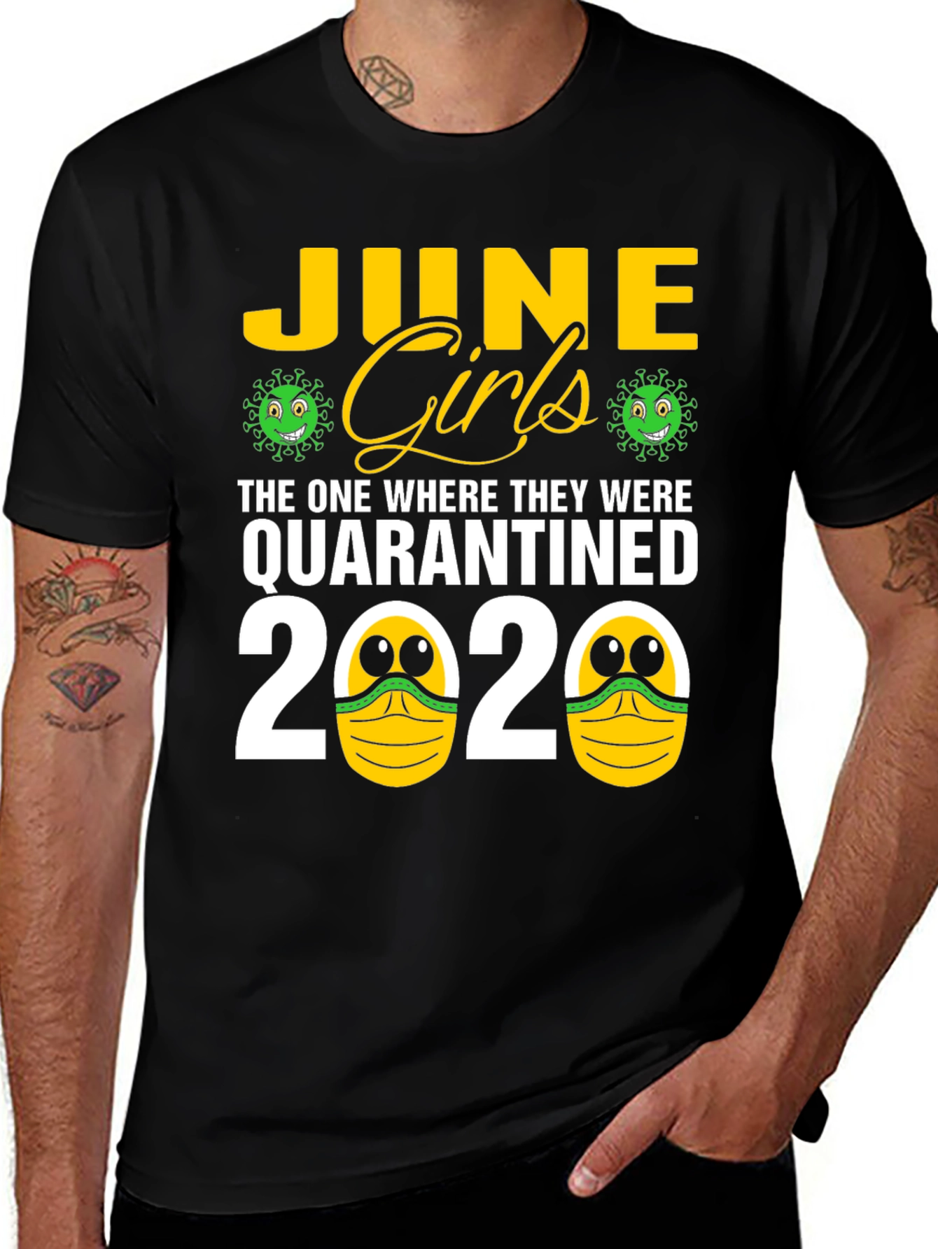 June Girls Quarantined 2020 T-Shirt