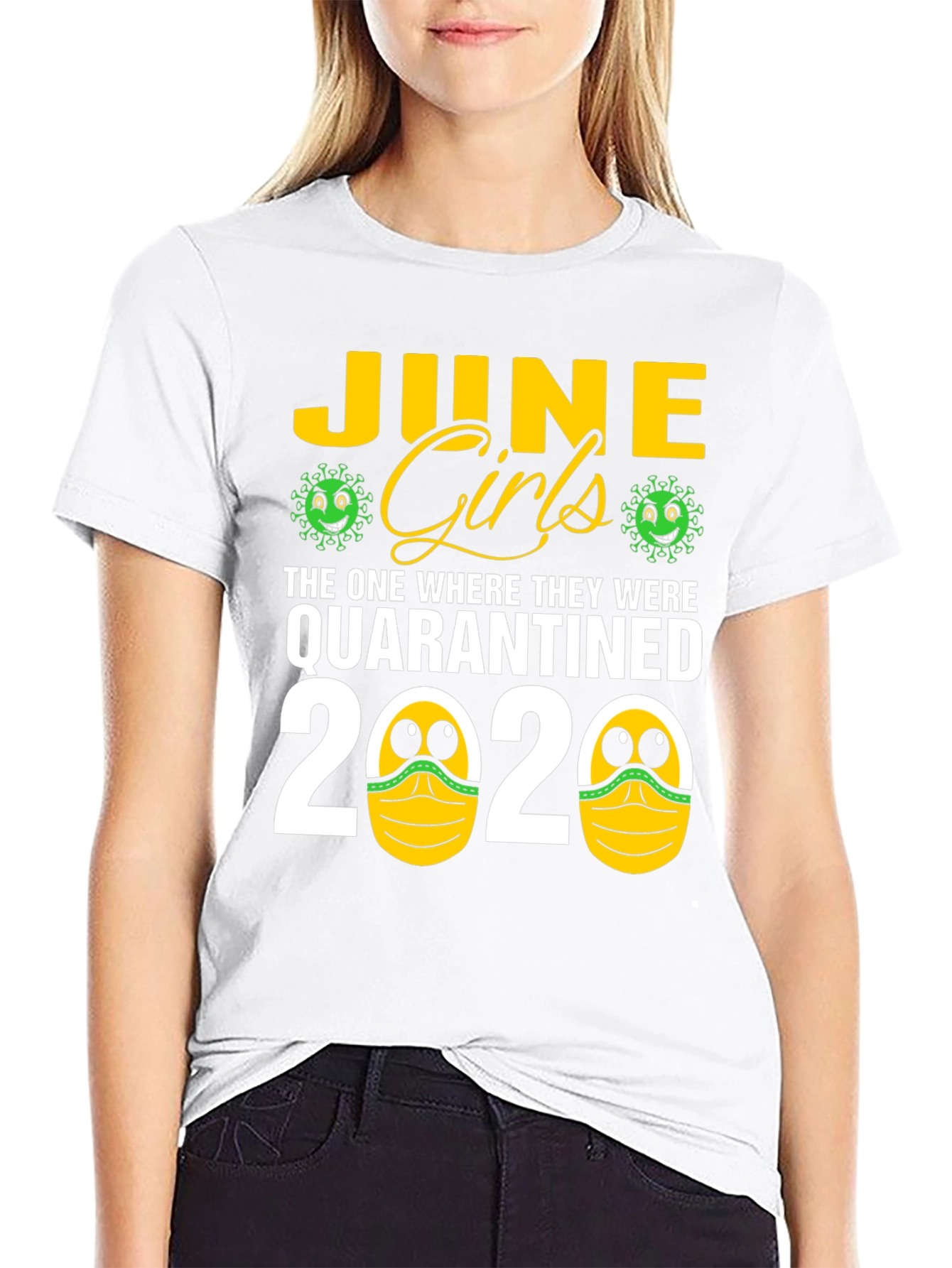 June Girls Quarantined 2020 T-Shirt