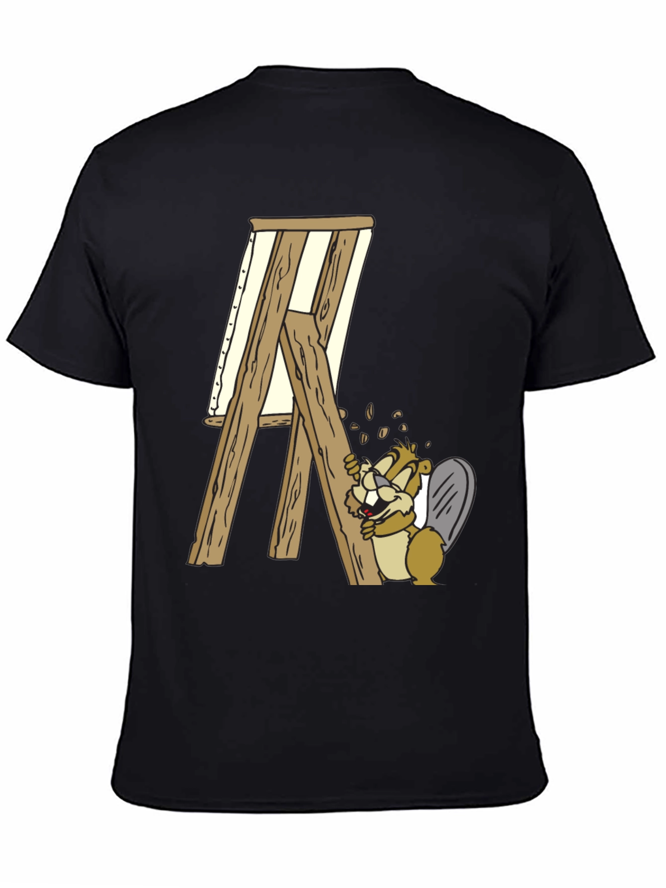 Beaver Artist Graphic T-Shirt