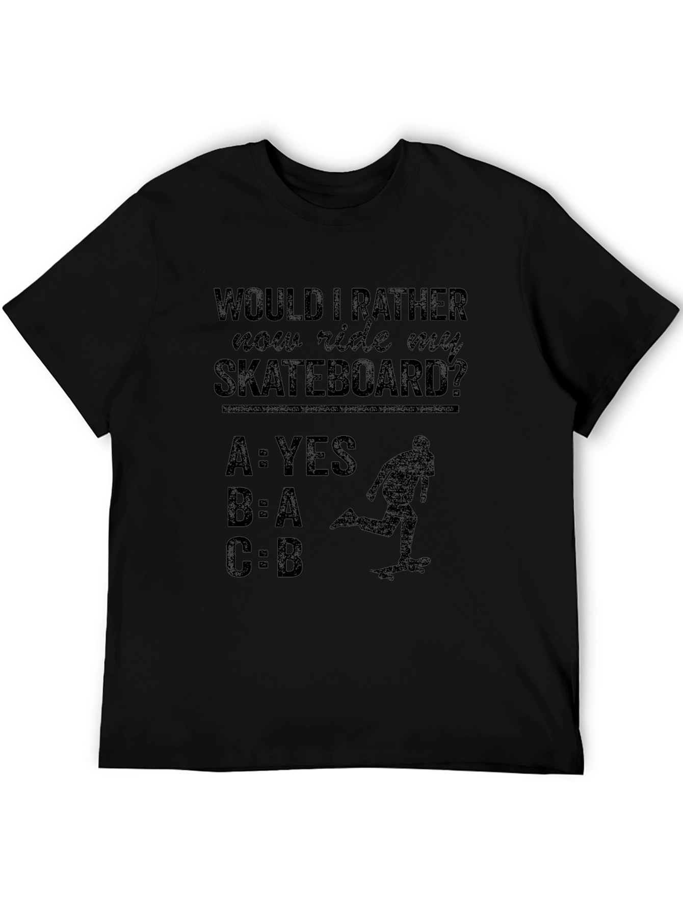 Ride My Skateboard T-Shirt Funny Novelty Tee