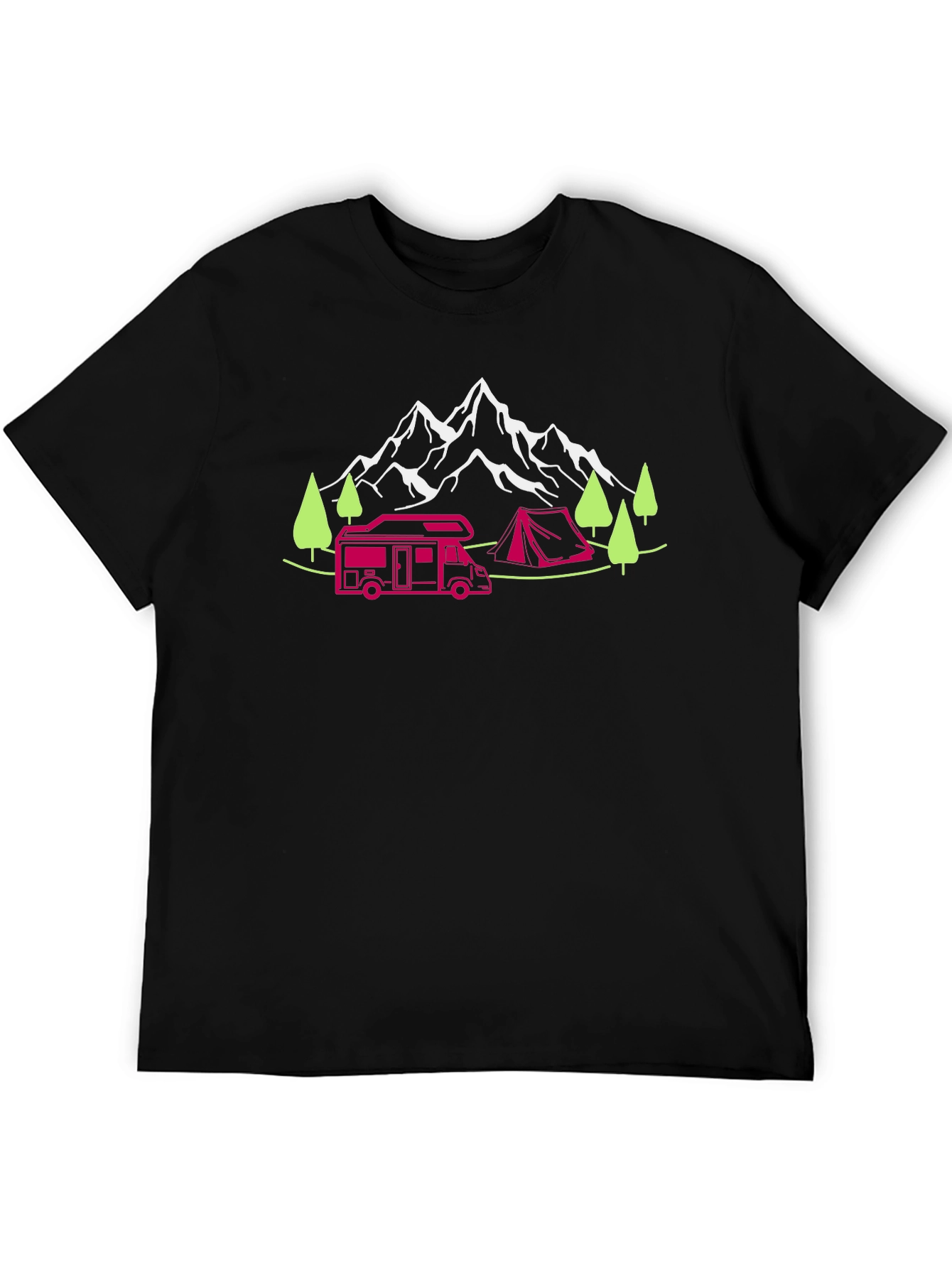 Camping Adventure Graphic T-Shirt