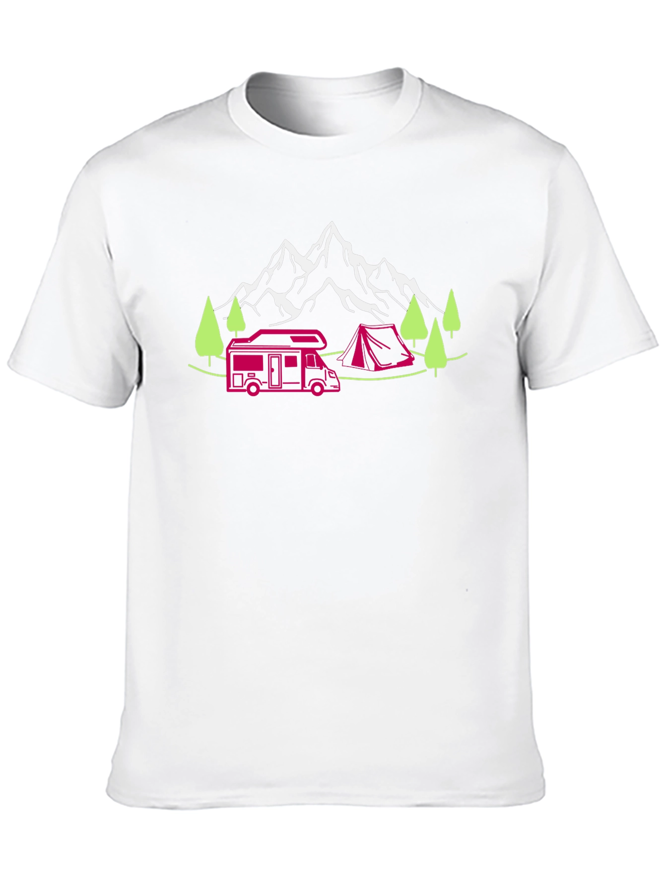 Camping Adventure Graphic T-Shirt