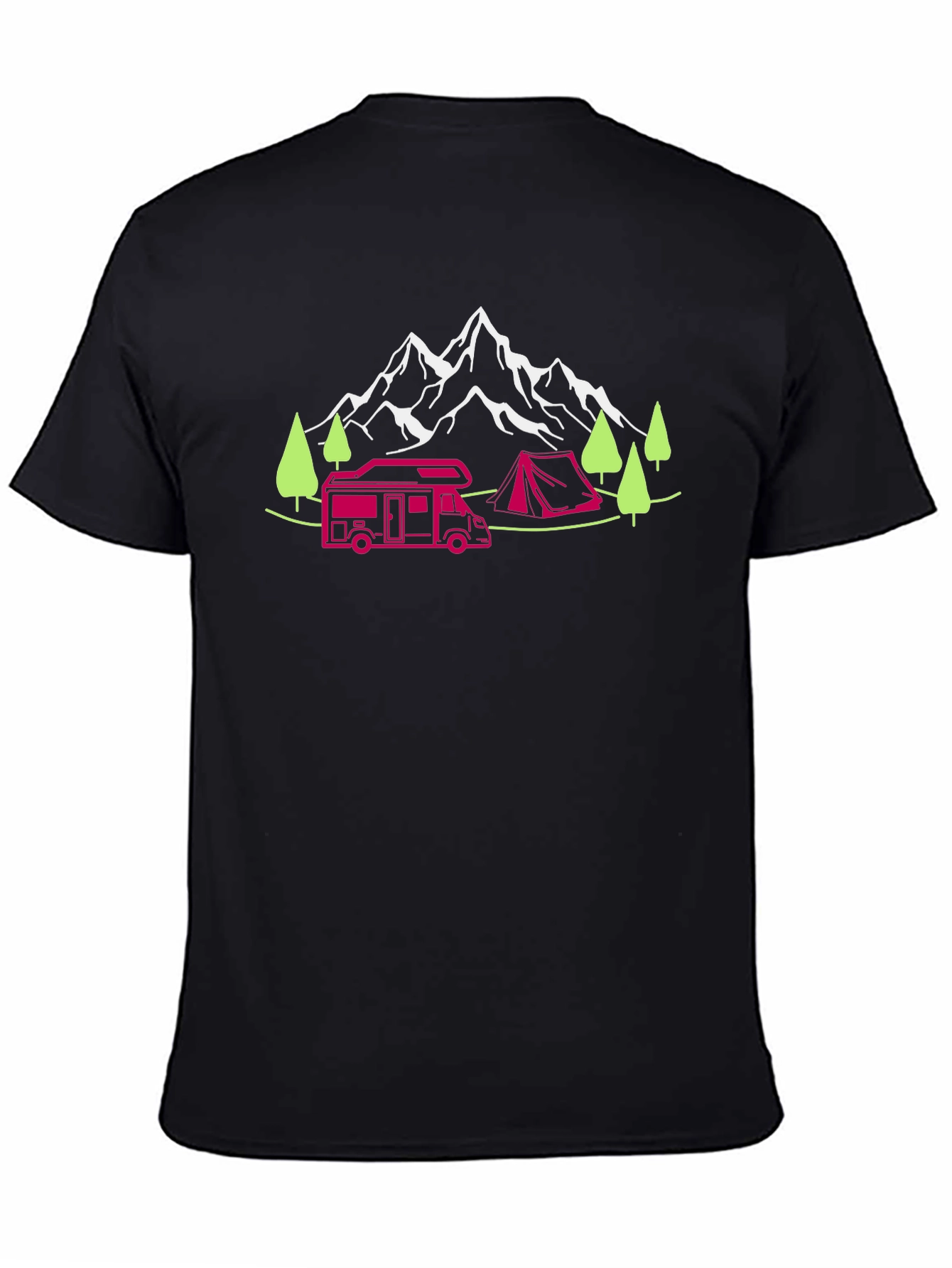 Camping Adventure Graphic T-Shirt