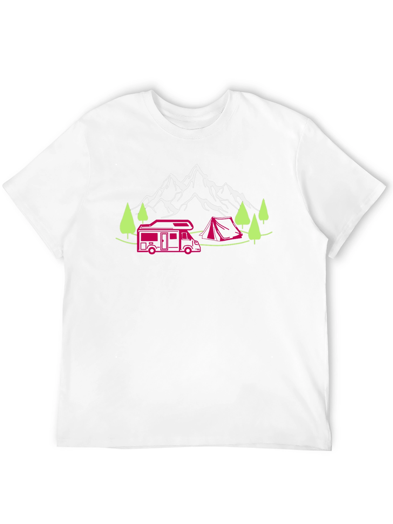 Camping Adventure Graphic T-Shirt