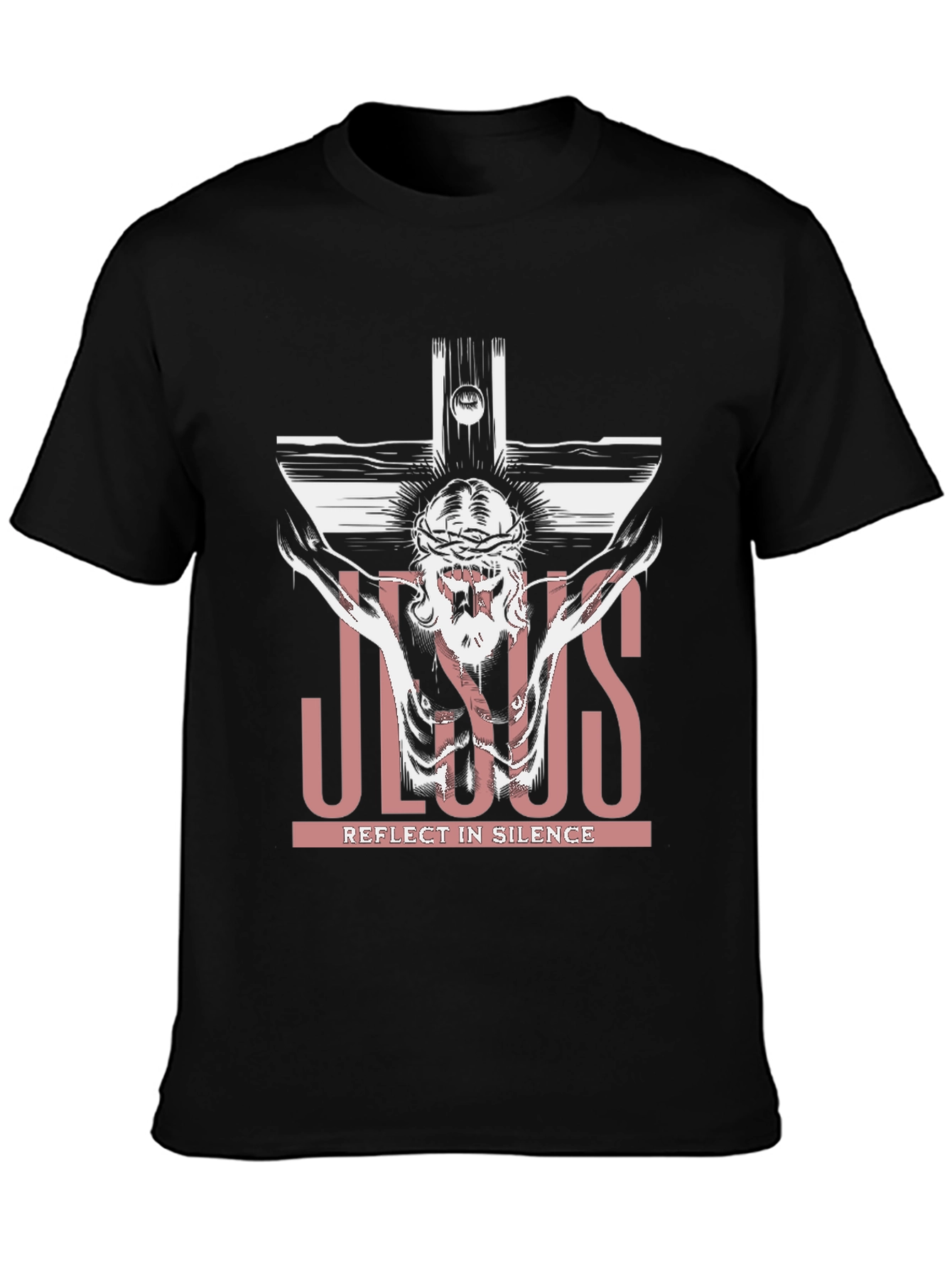 Jesus Reflect in Silence T-Shirt