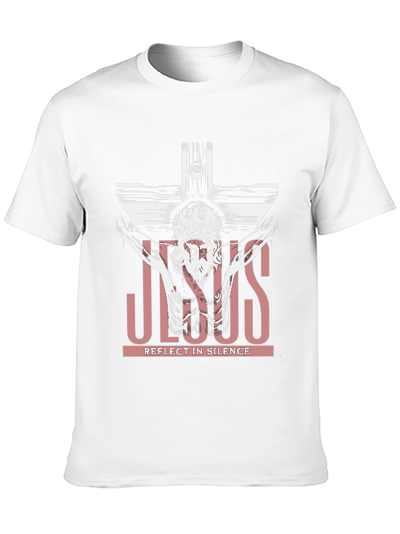 Jesus Reflect in Silence T-Shirt