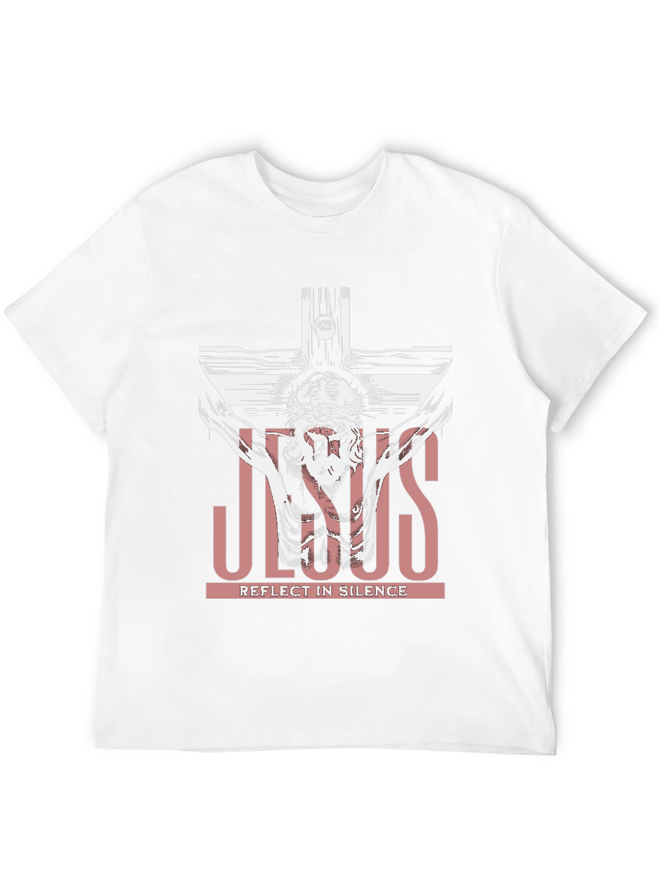 Jesus Reflect in Silence T-Shirt