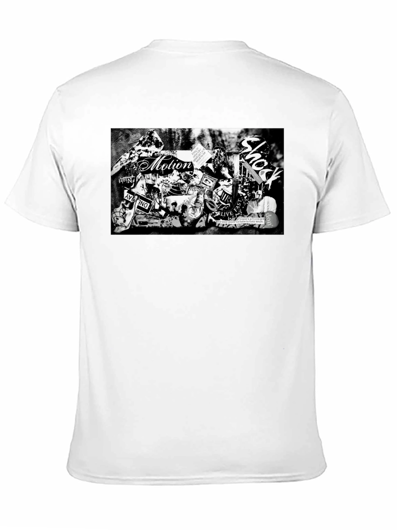 Motion Shock Black Graphic T-Shirt