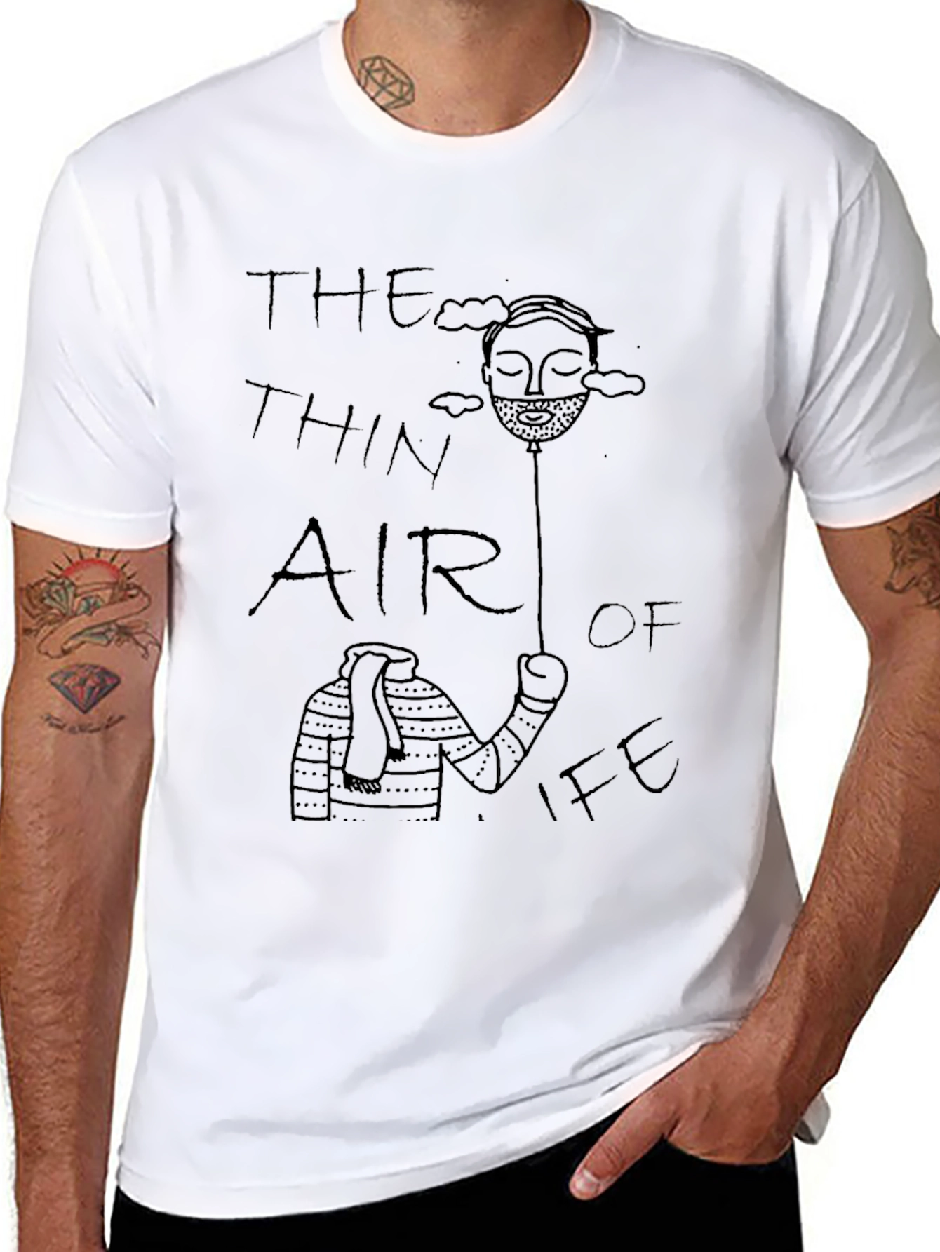 The Thin Air of Life Graphic T-Shirt