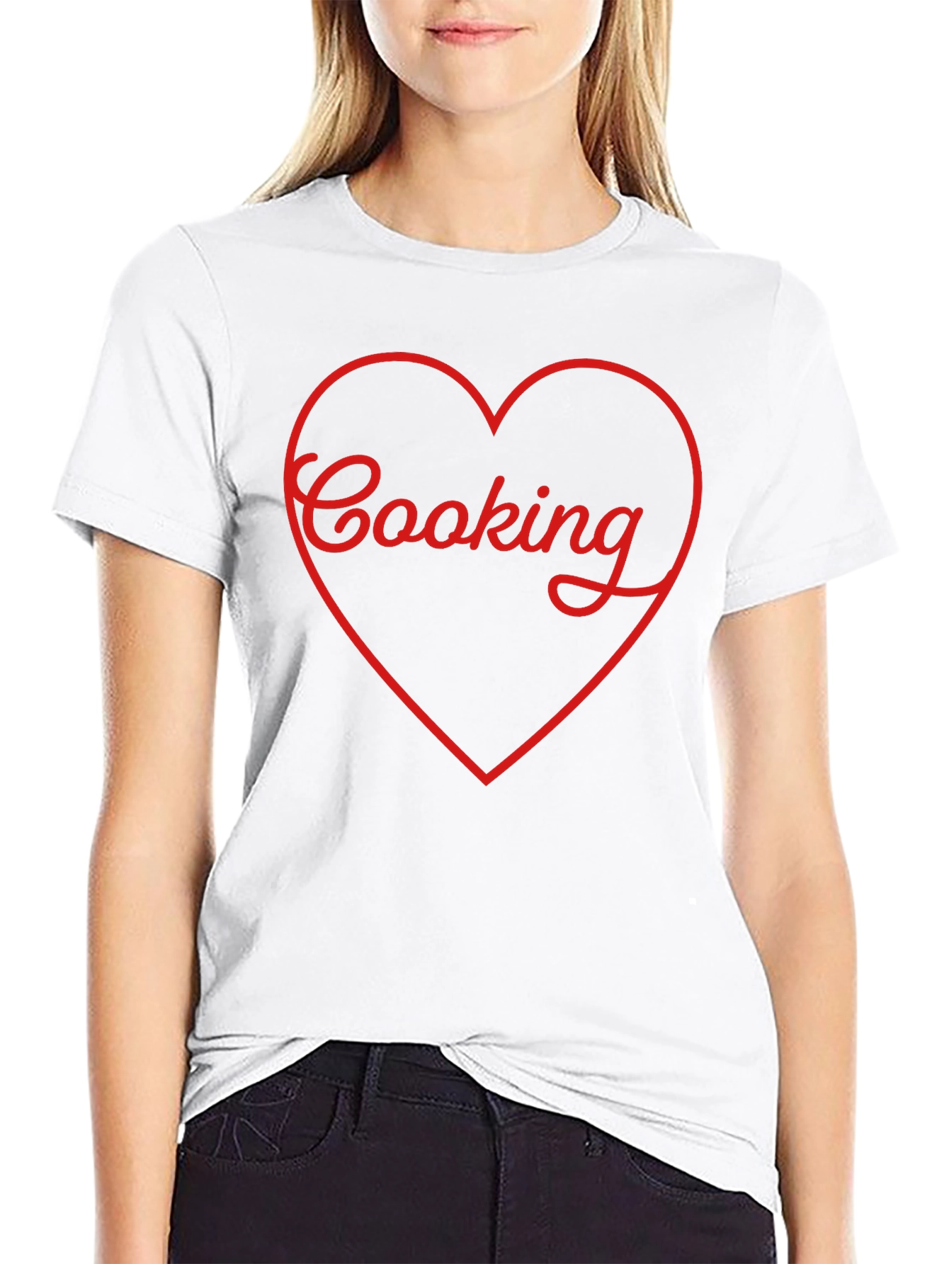 Cooking Heart T-Shirt -  Foodie Tee