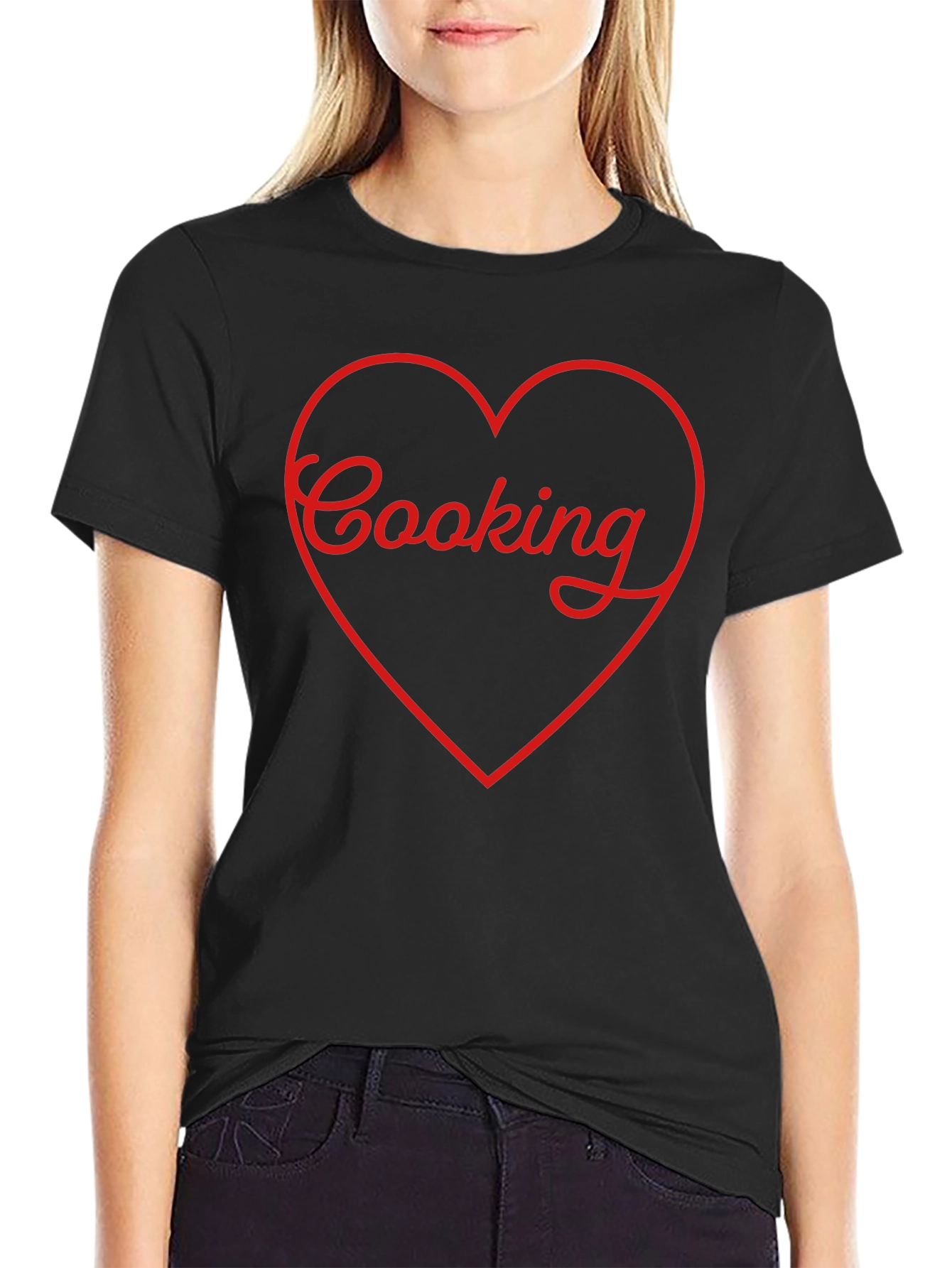 Cooking Heart T-Shirt -  Foodie Tee
