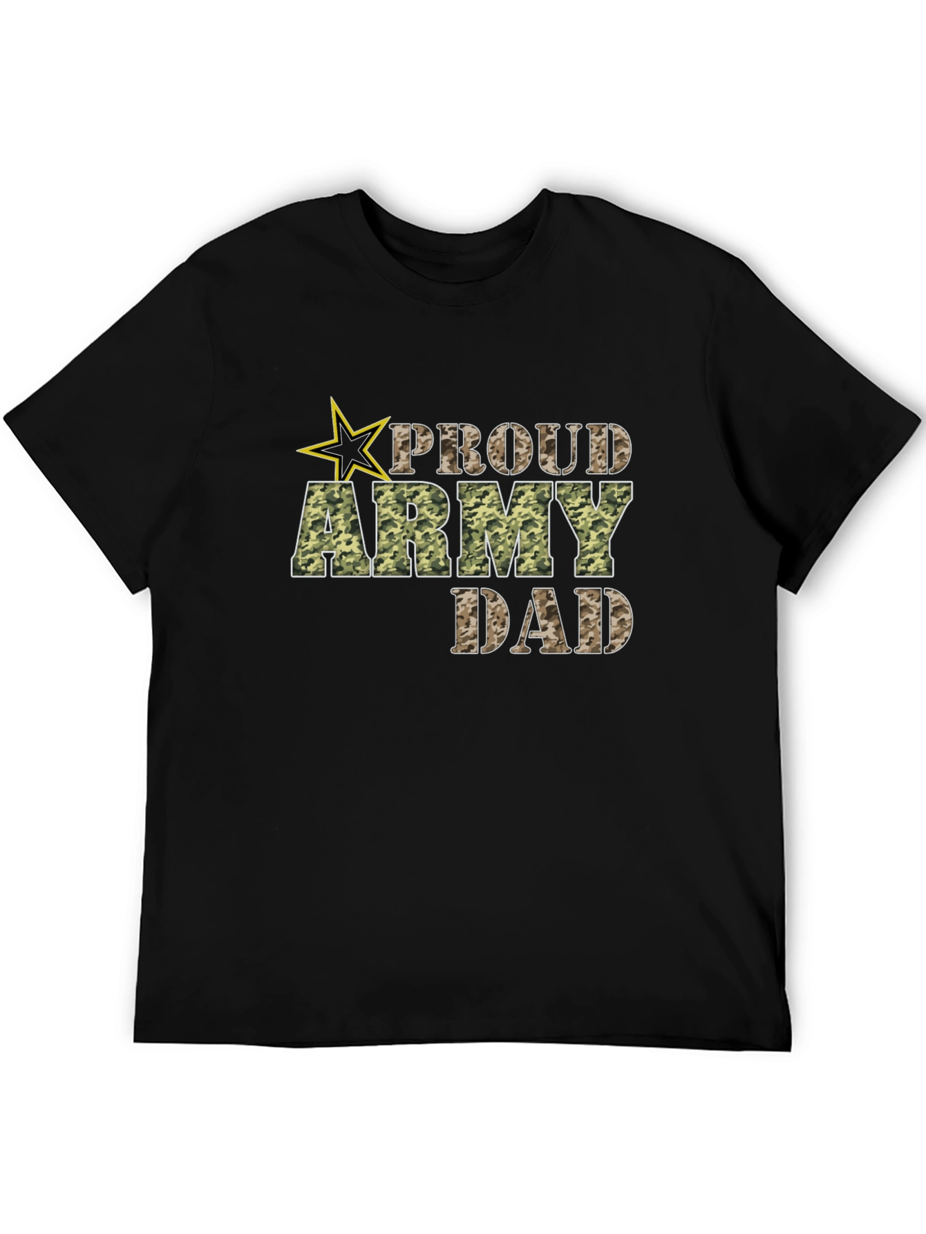 Proud Army Dad Camo T-Shirt