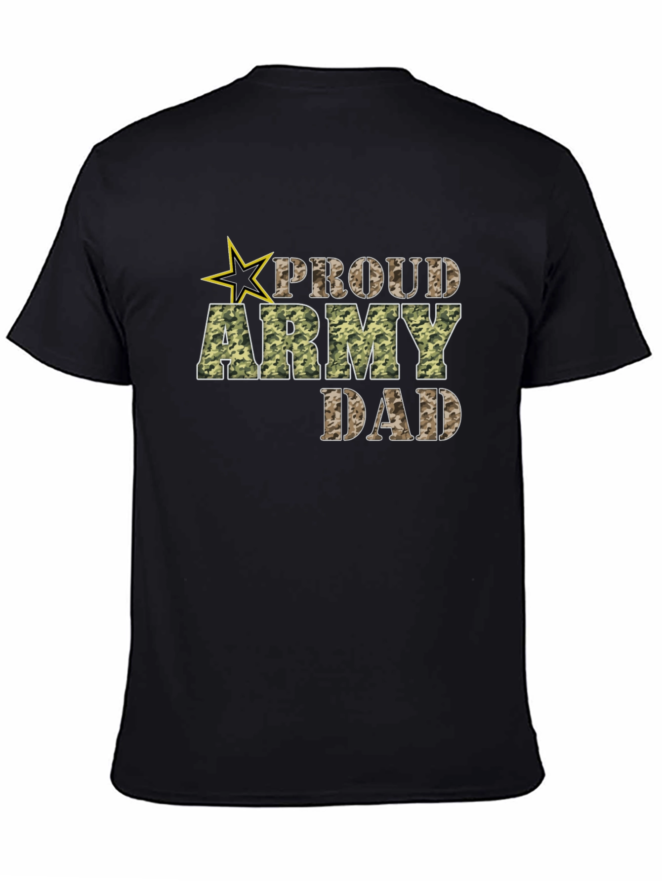 Proud Army Dad Camo T-Shirt