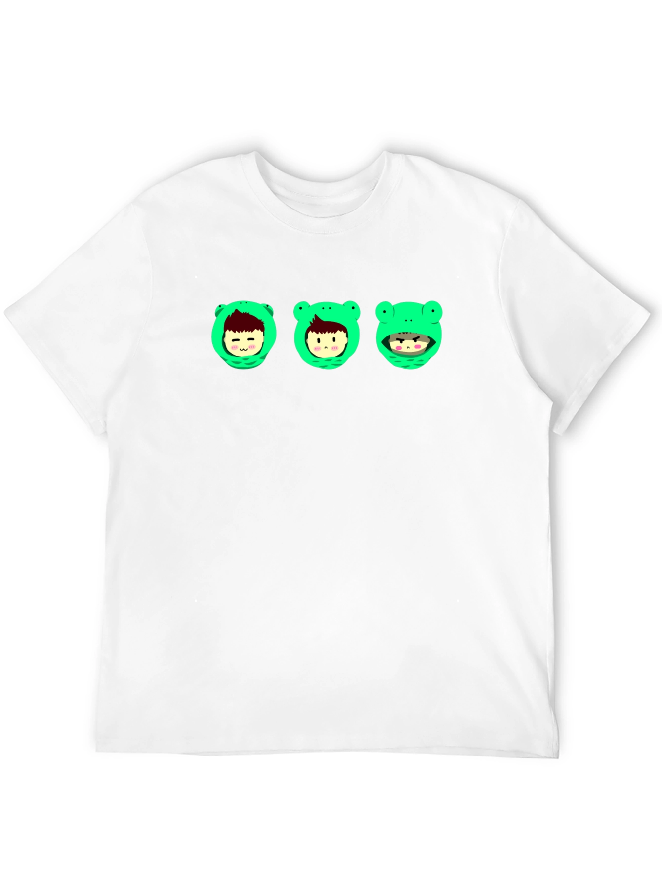 Frog Hooded Character Graphic Tee