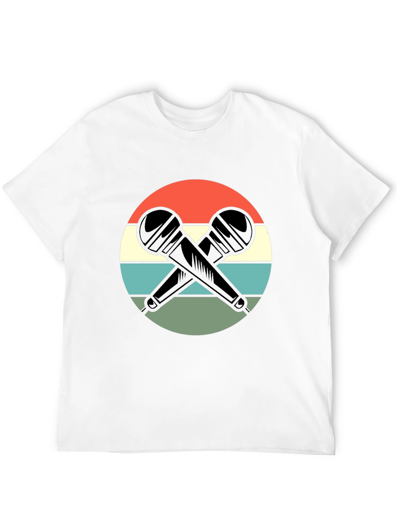 Retro Microphone Graphic Tee