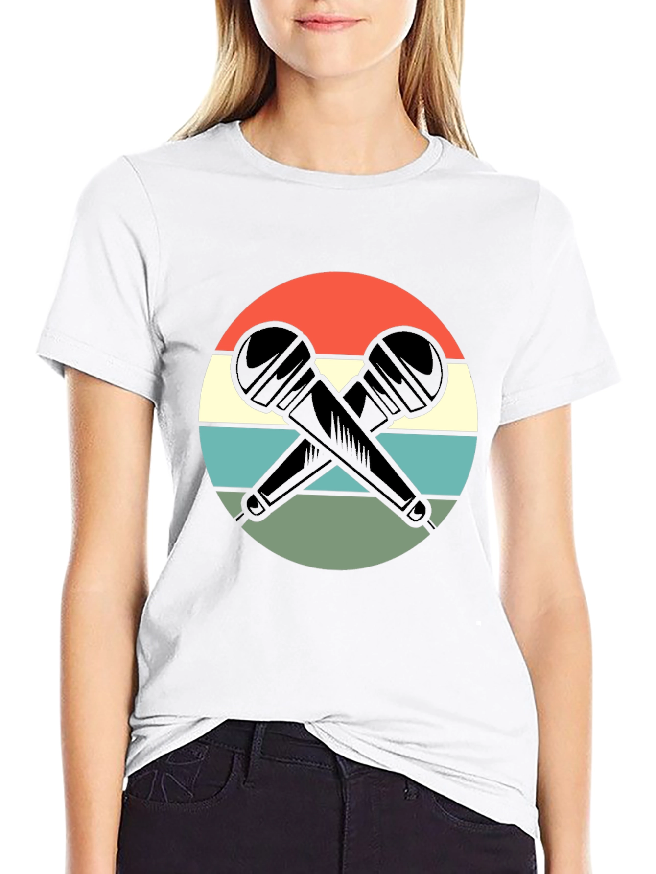 Retro Microphone Graphic Tee