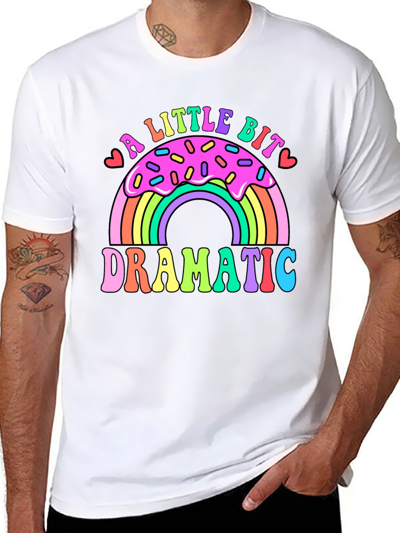 Dramatic Donut Tee - A Little Bit Dramatic T-Shirt