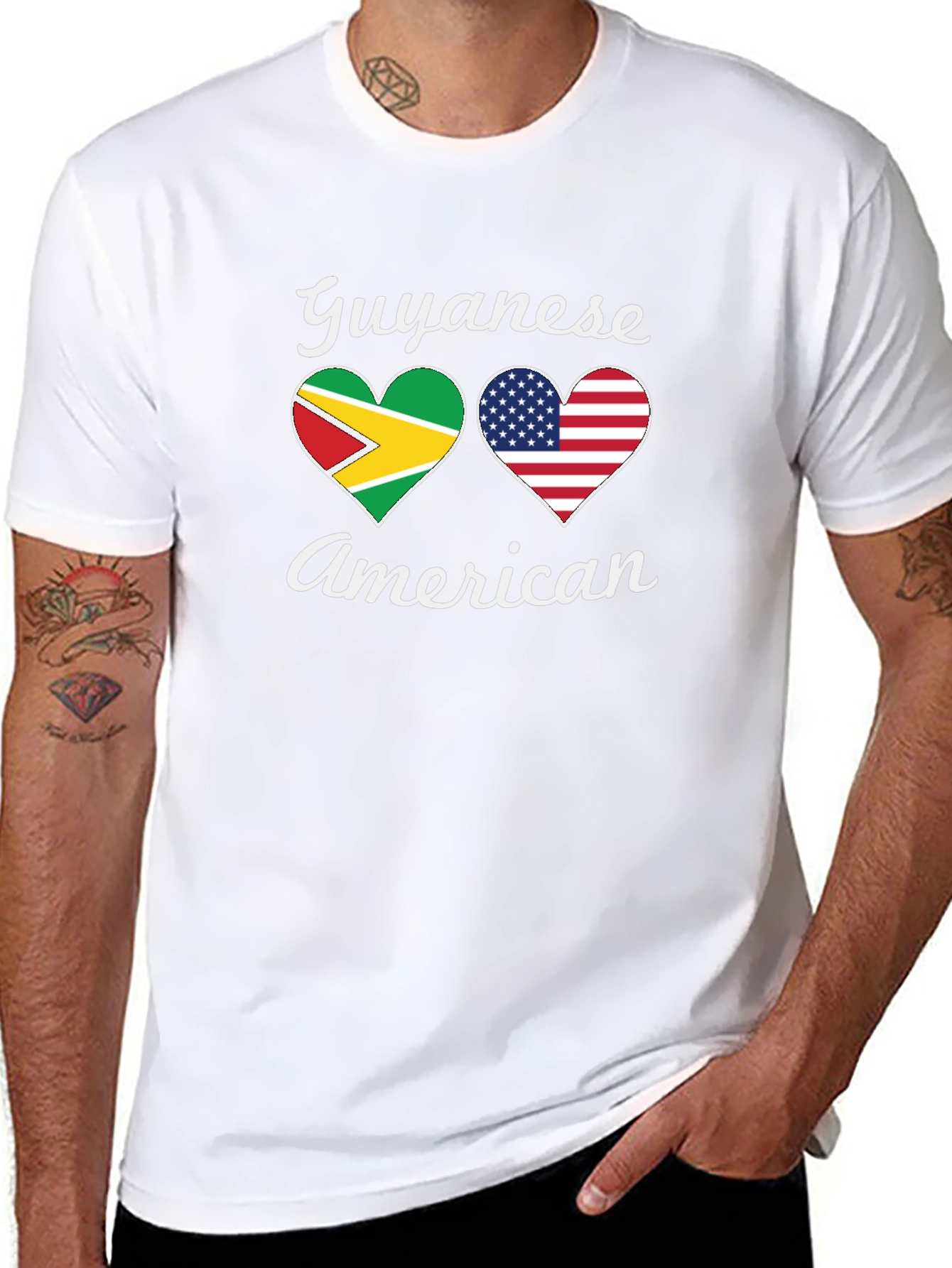 Guyanese American Pride T-Shirt