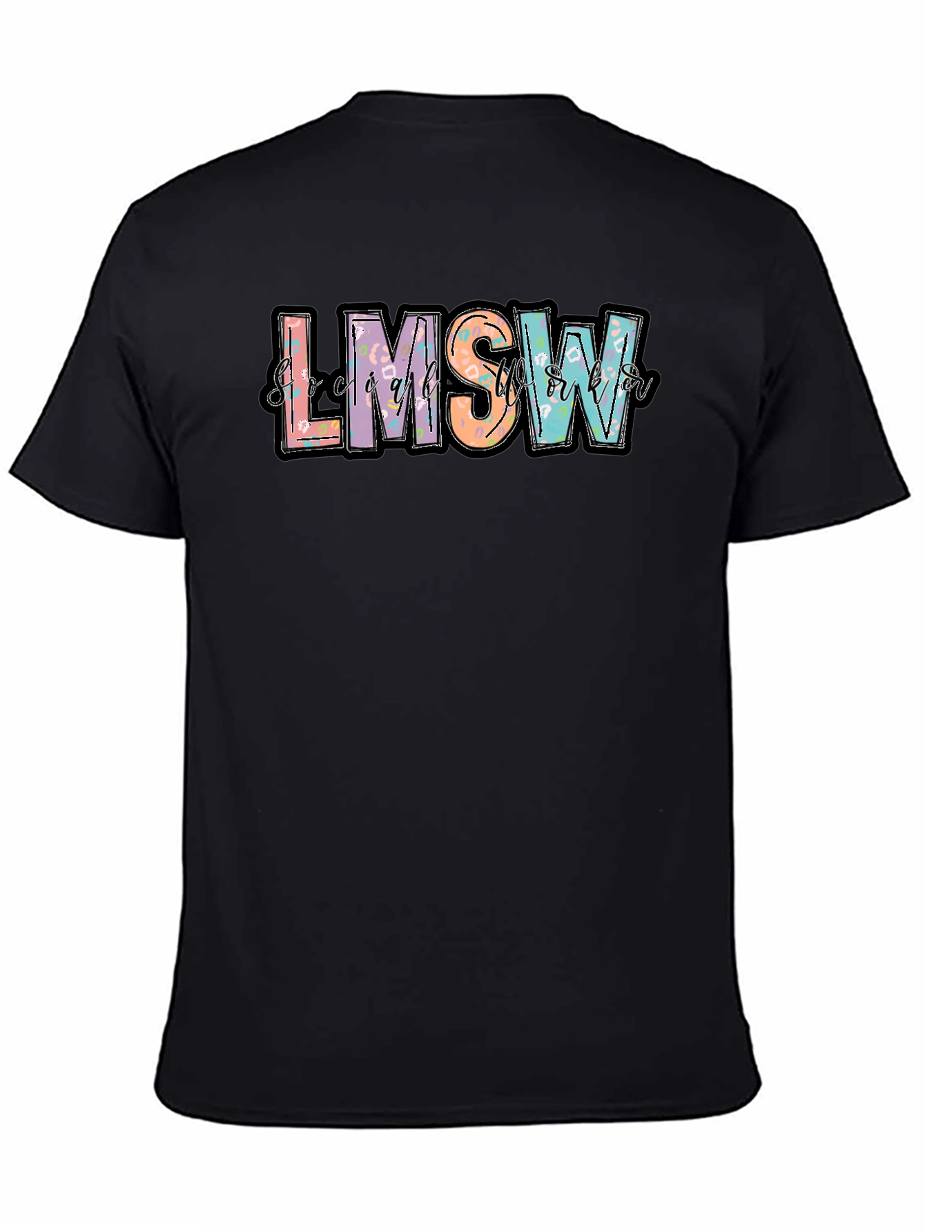LMSW T-Shirt Social Worker Apparel
