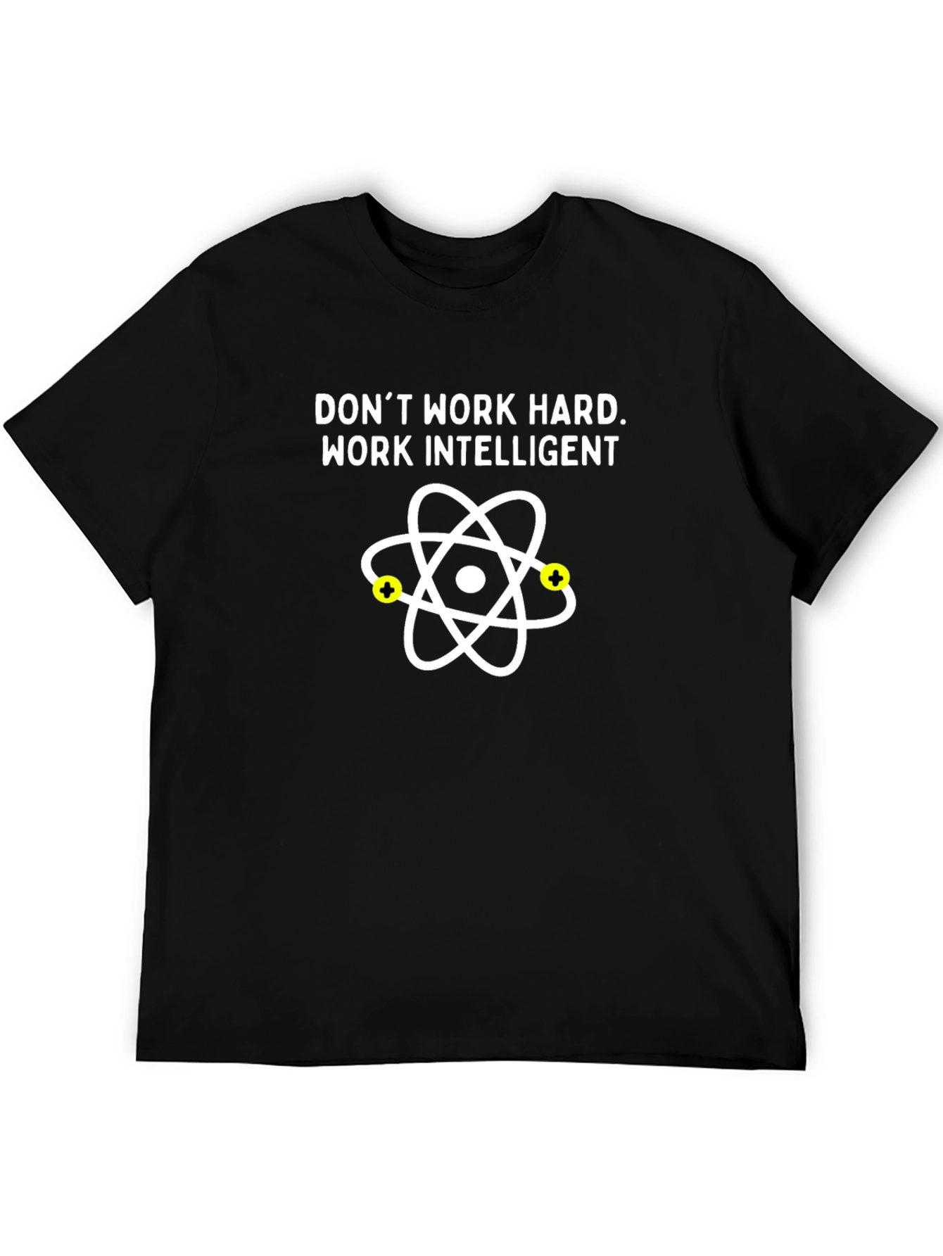 Work Intelligent Black T-Shirt