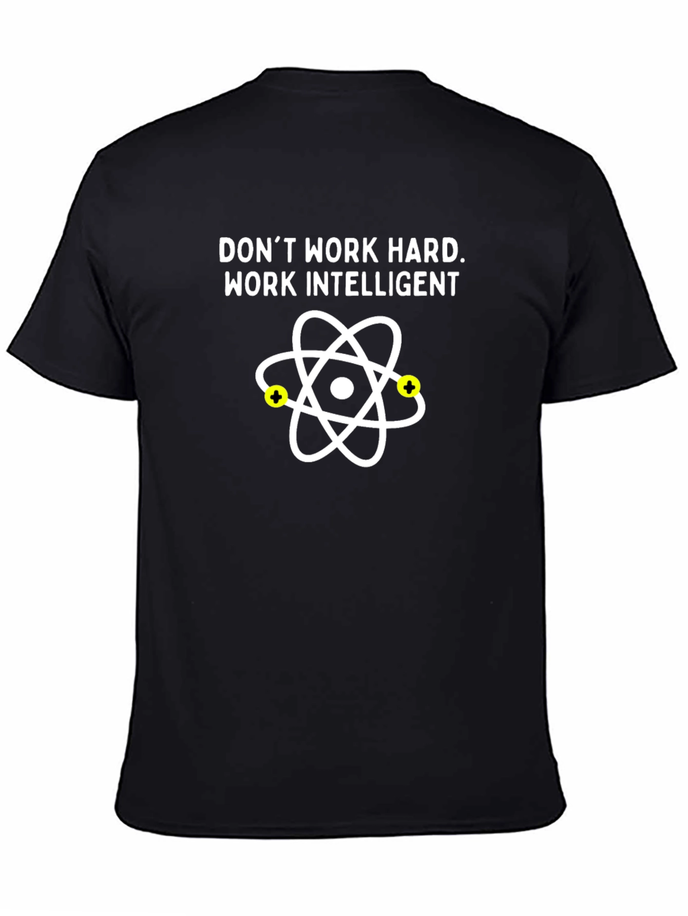 Work Intelligent Black T-Shirt