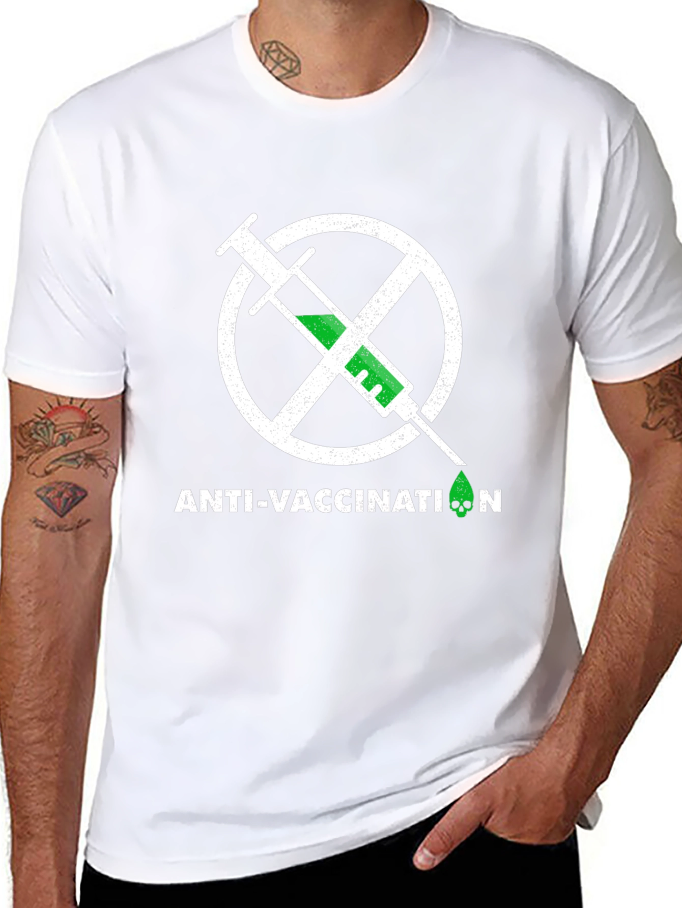 Anti-Vaccination Graphic Tee