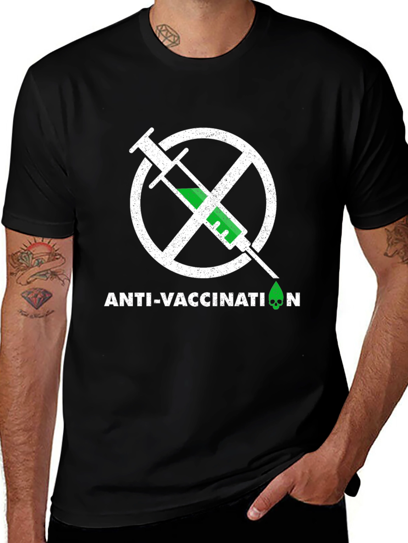 Anti-Vaccination Graphic Tee