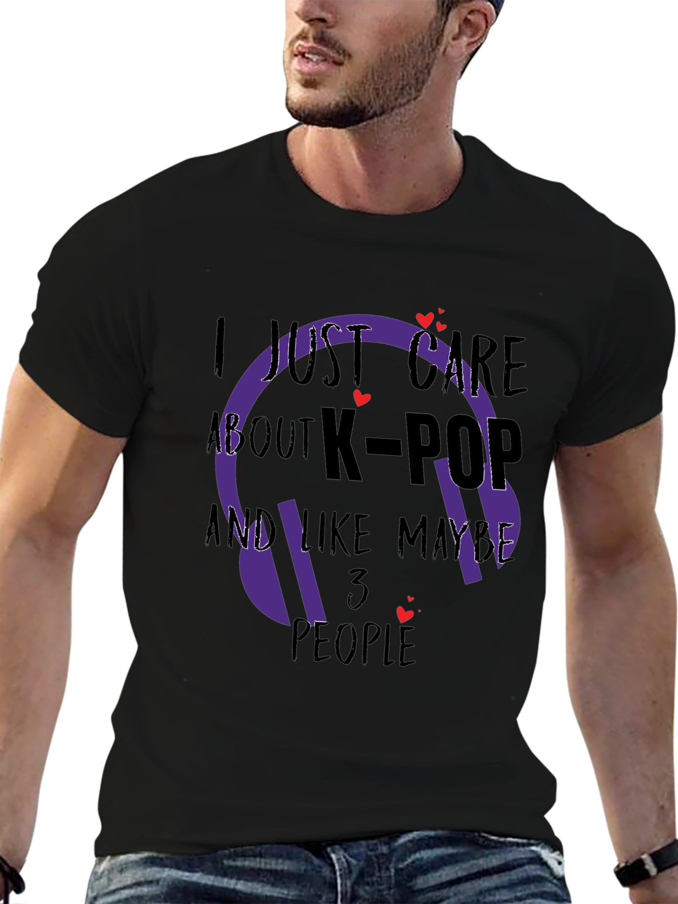 I Just Care About K-Pop T-Shirt