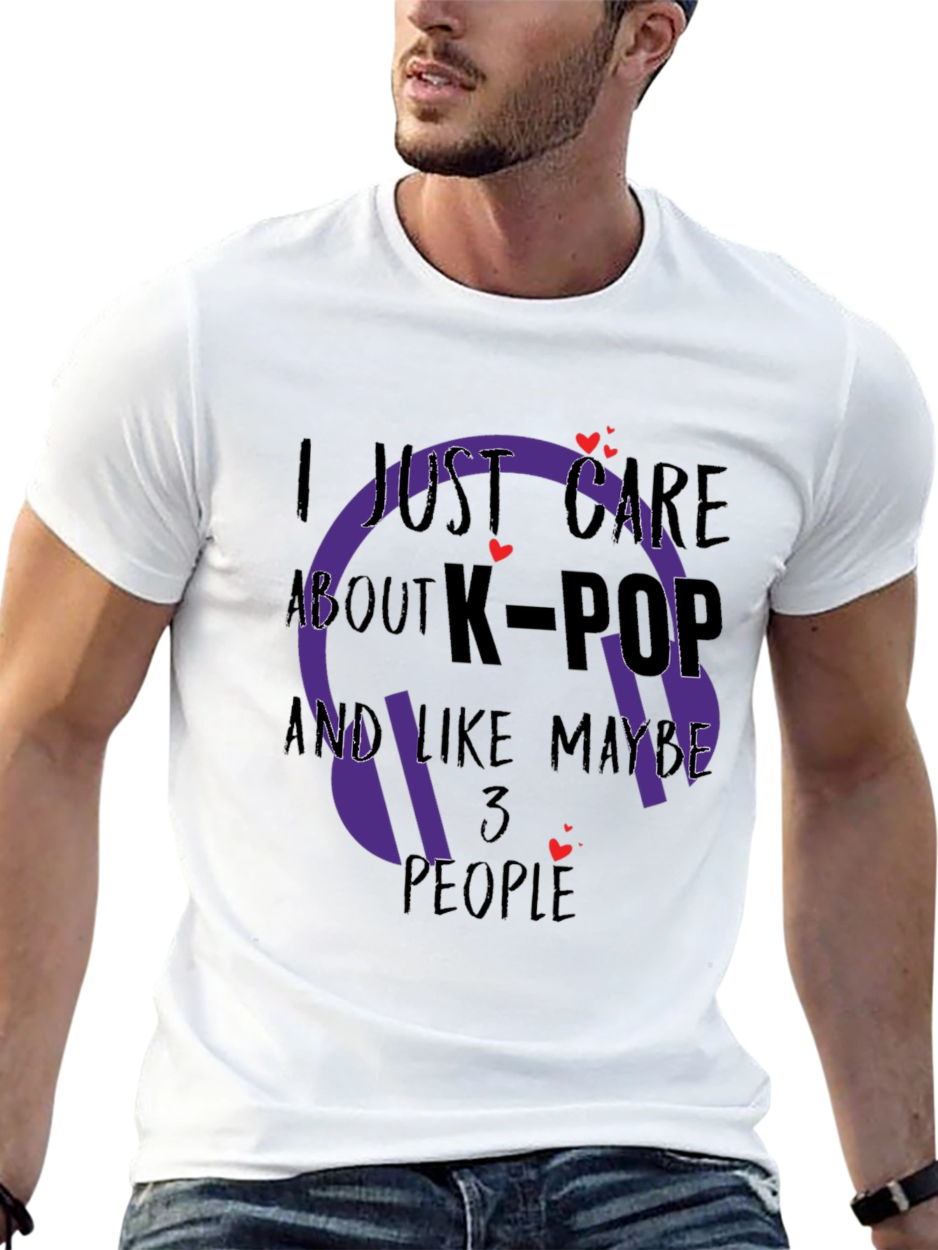 I Just Care About K-Pop T-Shirt