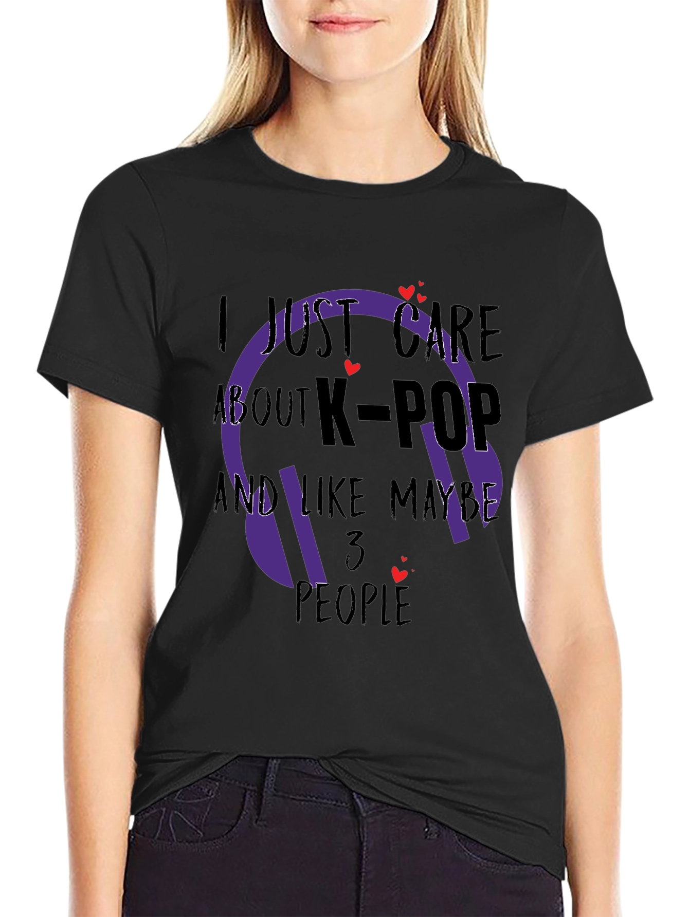 I Just Care About K-Pop T-Shirt